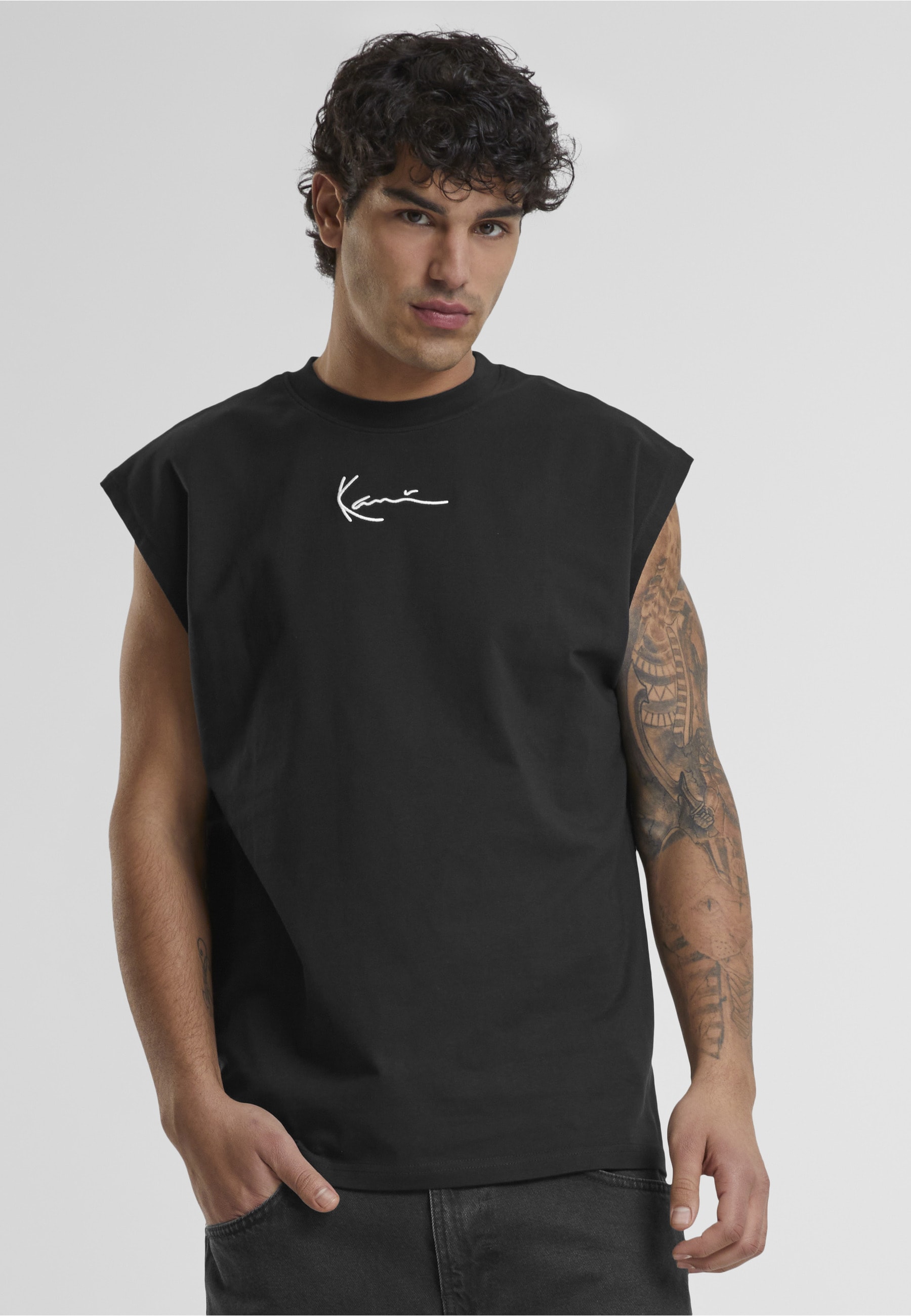 Karl Kani T-Shirt »Karl Kani Herren KM222-103-1 KK 2 Pack Sleeveless Tee« 1 Stk.
