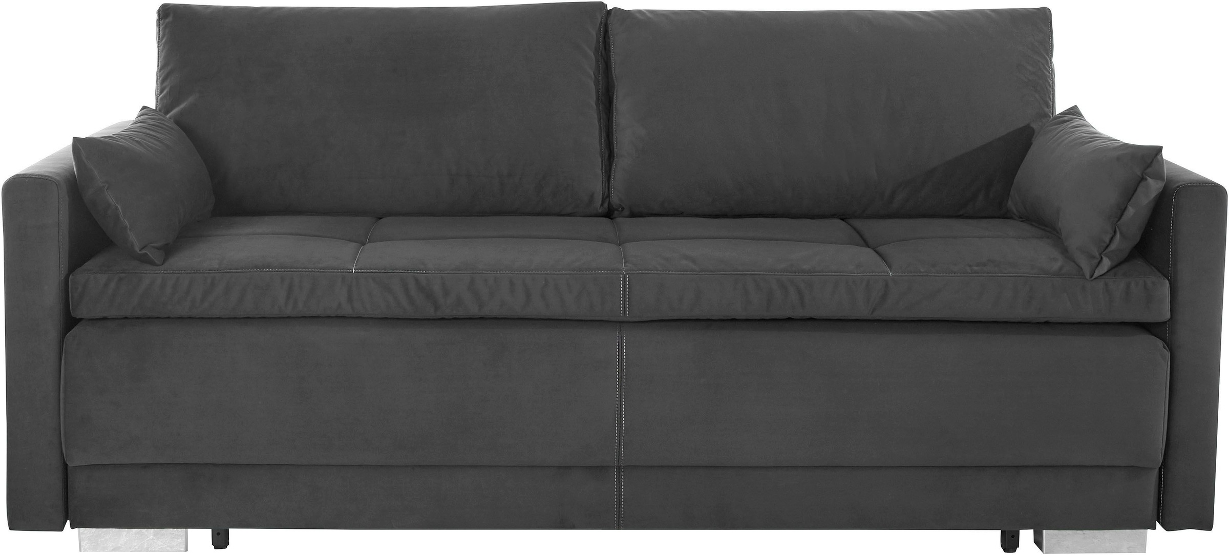 OTTO home Schlafsofa "Berlin" mit Boxspringaufbau, Bettfunktion & Bettkaste günstig online kaufen