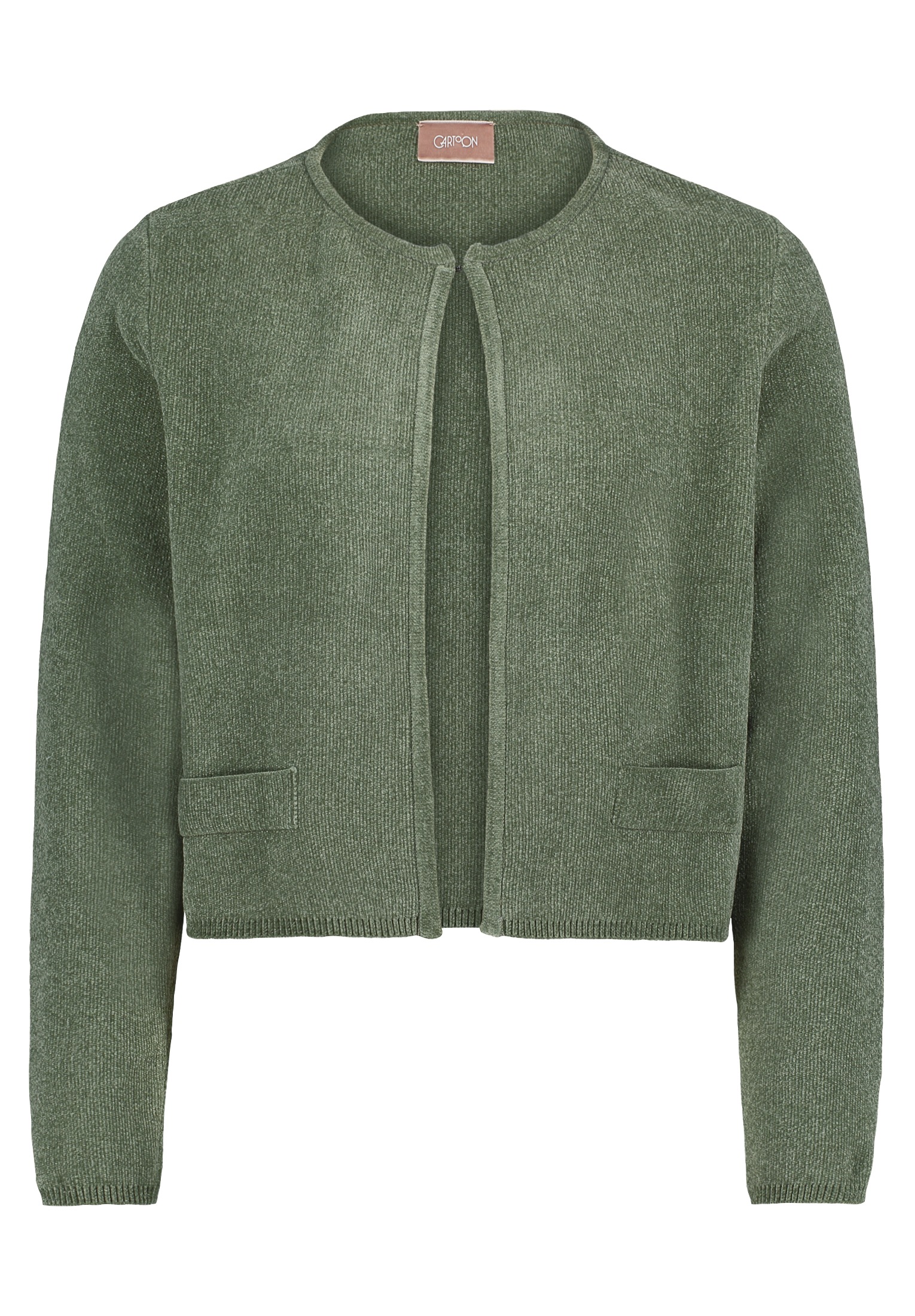 Cartoon Strickjacke "Cartoon Damen Strick-Cardigan mit Rundhalsausschnitt", günstig online kaufen