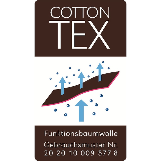 Centa-Star Kunstfaserbettdecke »Famous«, 4-Jahreszeiten, Bezug 100%  Baumwolle, (1 St.), Bezug mit spezieller, temperaturregulierender  Mikrofaser | BAUR