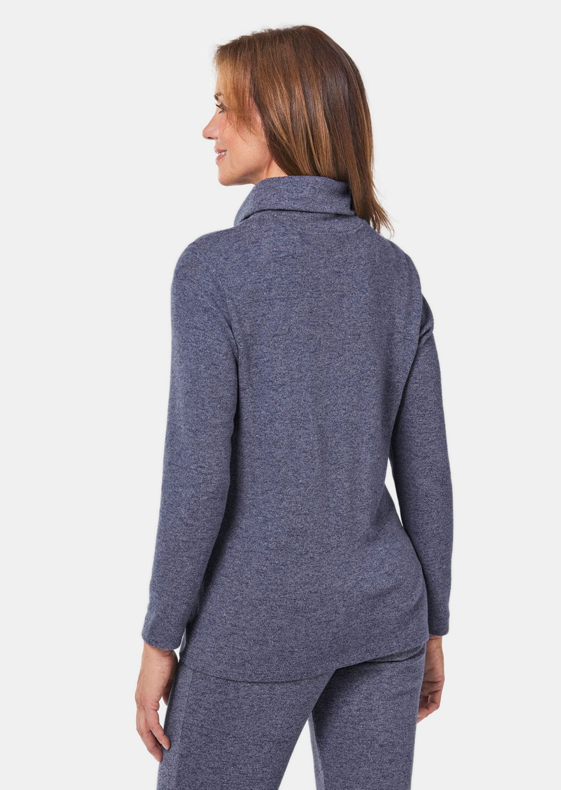 GOLDNER Rollkragenpullover »Flausch-Shirt Flauschig weiches Rollkragenshirt in Strickoptik«