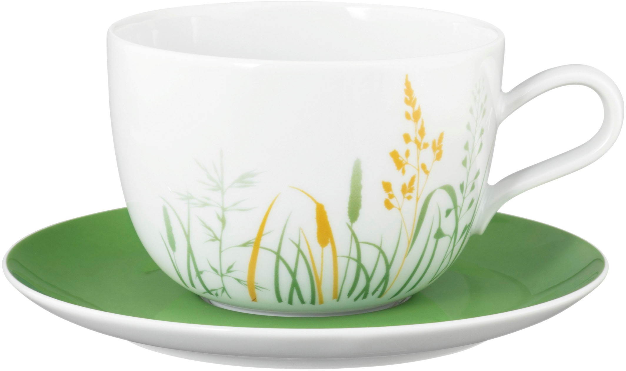 Seltmann Weiden Tasse "Liberty - Meadow Grasses green" Milchkaffeeobertasse günstig online kaufen
