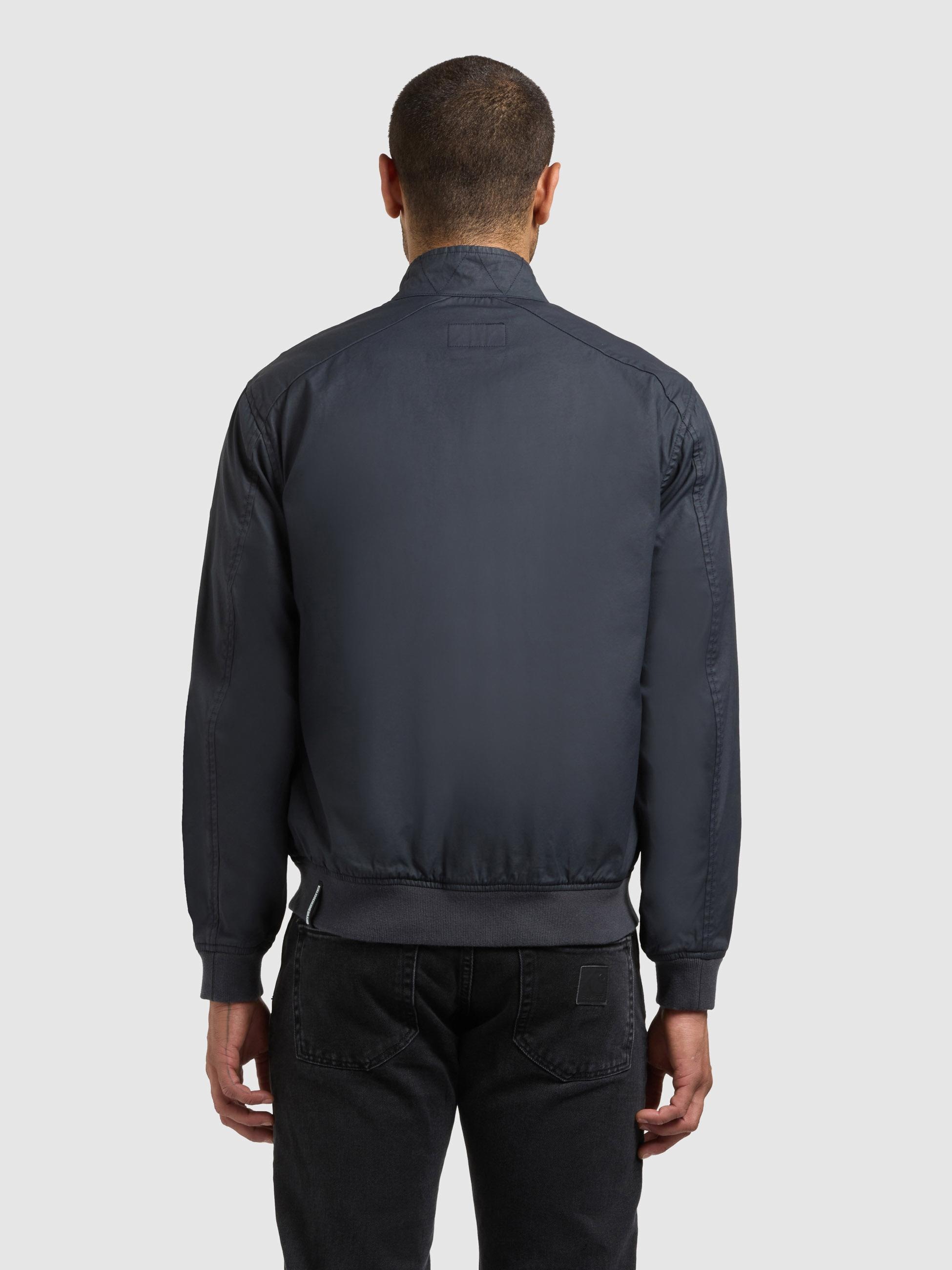 khujo Bomberjacke »Nabo« ohne Kapuze moderne Herren Fliegerjacke mit Cord am Kragen