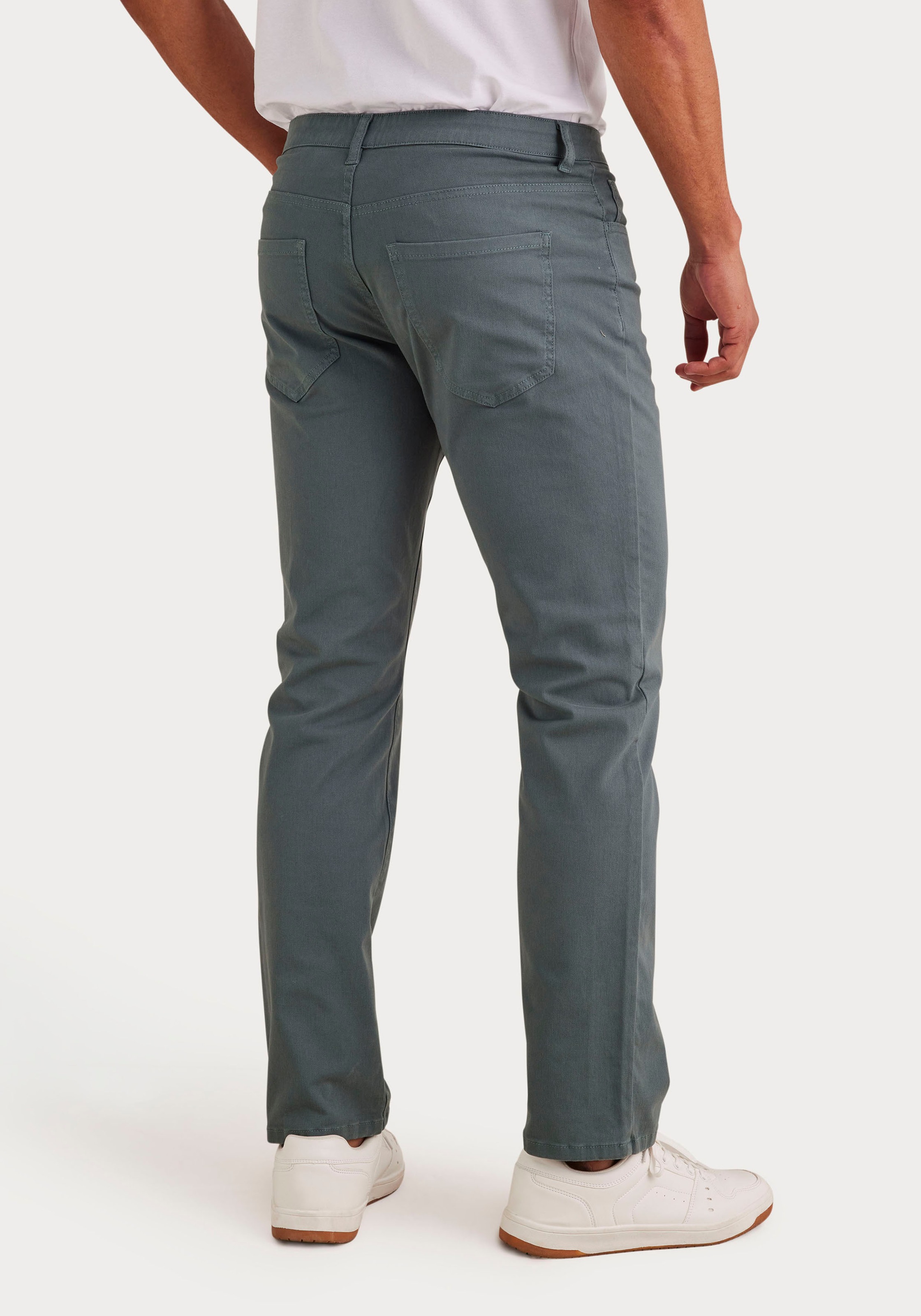 Thumbnail - John Devin Stretch-Hose ", 5-Pocket-Hose, regular-fit", Chinohose aus elastischer Baumwoll-Qualität