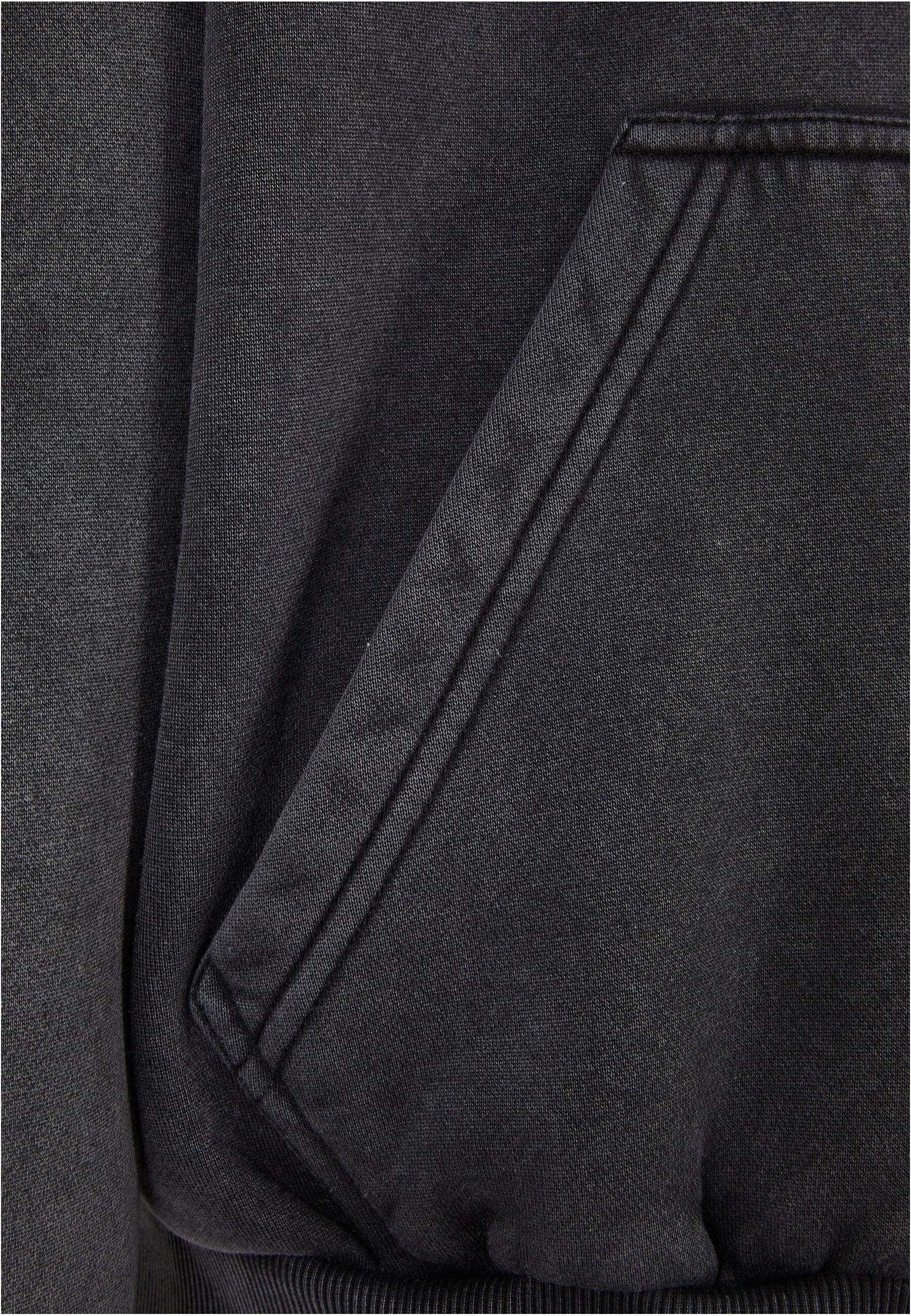 URBAN CLASSICS Sweatjacke »Urban Classics Herren Heavy Stone Washed 90's Zip Hoodie«