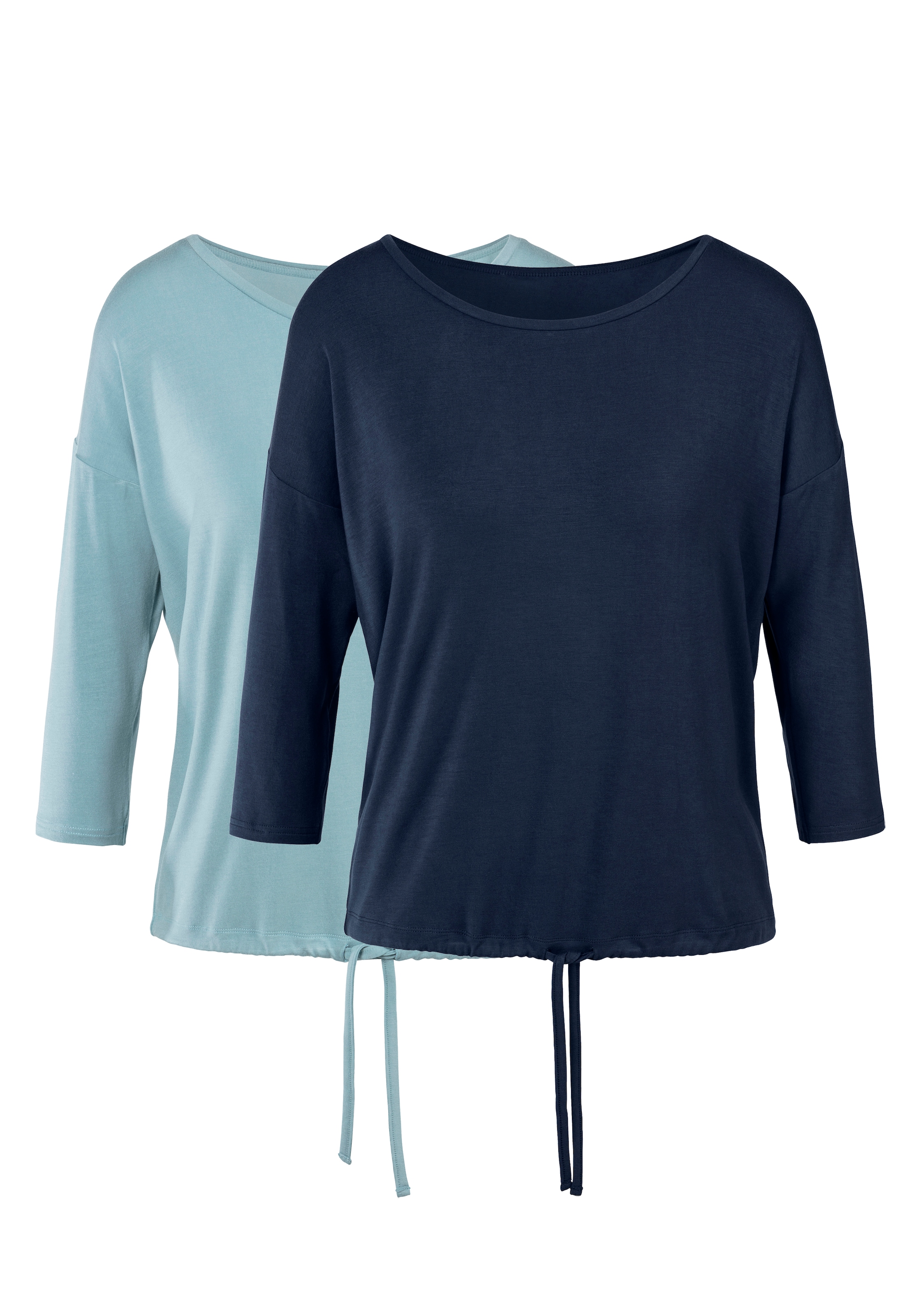 LASCANA 3/4-Arm-Shirt, (2er-Pack) für bestellen | BAUR