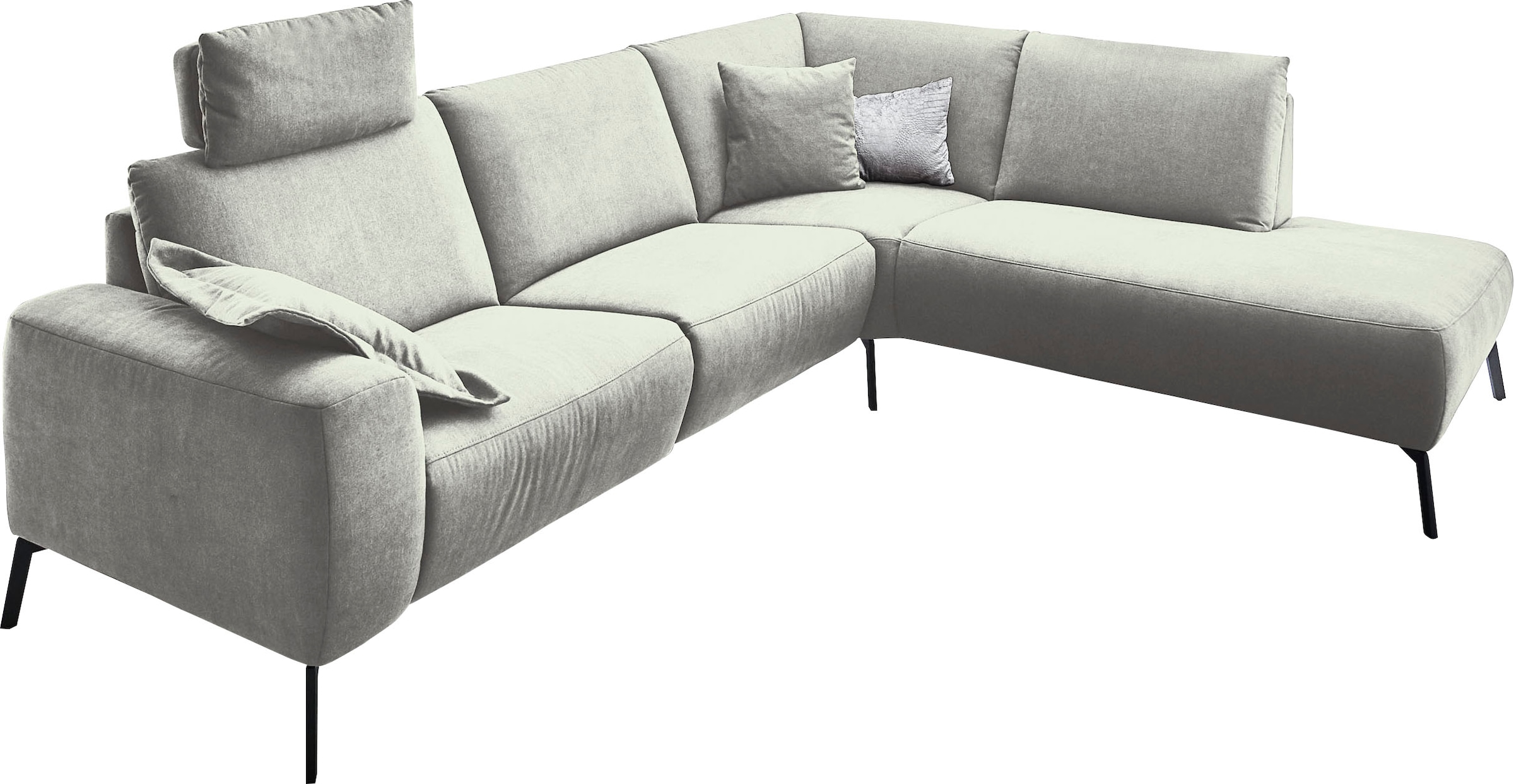 Home affaire Ecksofa "Bellini L-Form" incl. motorischer Relaxfunktio, wahlw günstig online kaufen