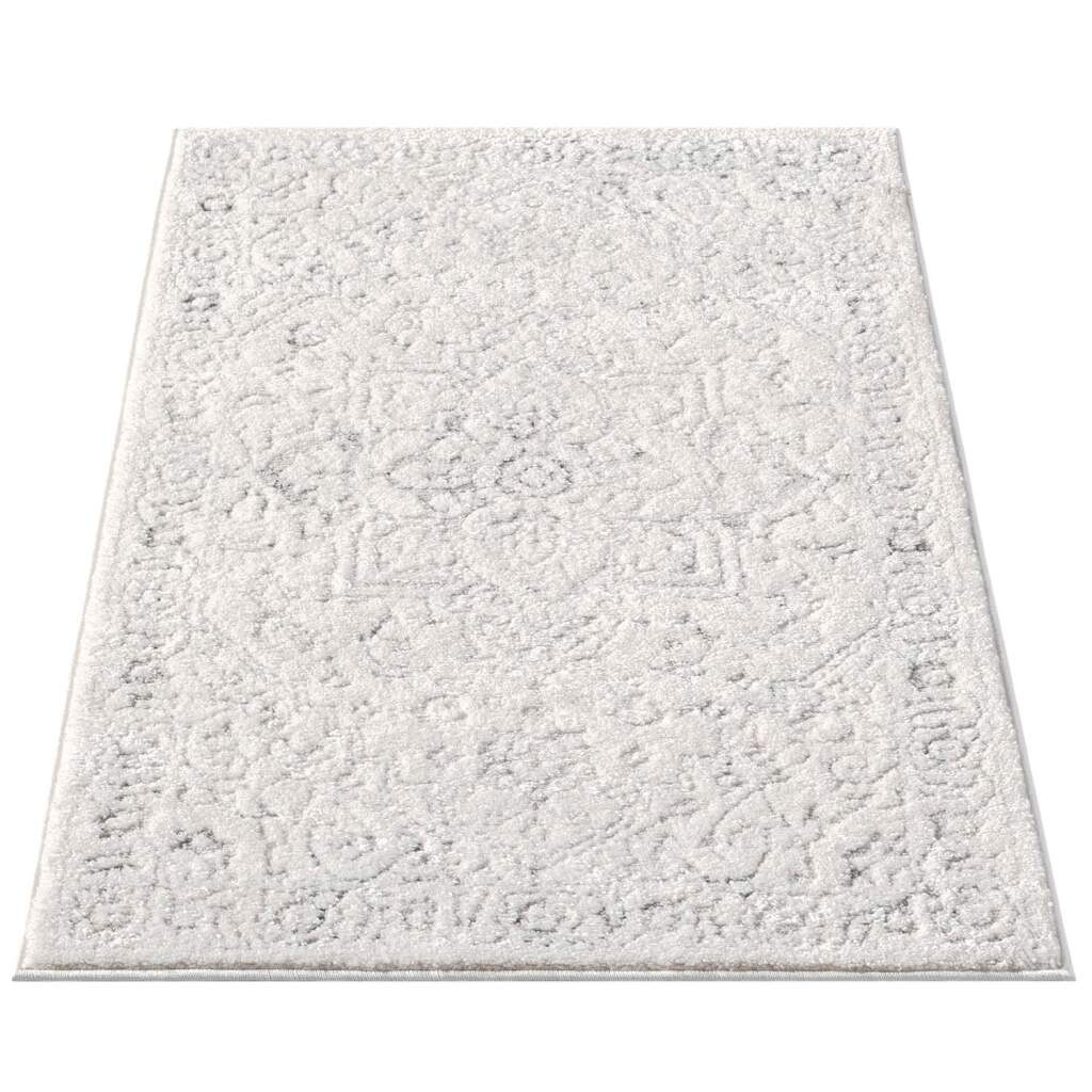 Carpet City Teppich "LOUNGE 0638" rechteckig 15 mm Höhe Kurzflor-Teppich Mo günstig online kaufen