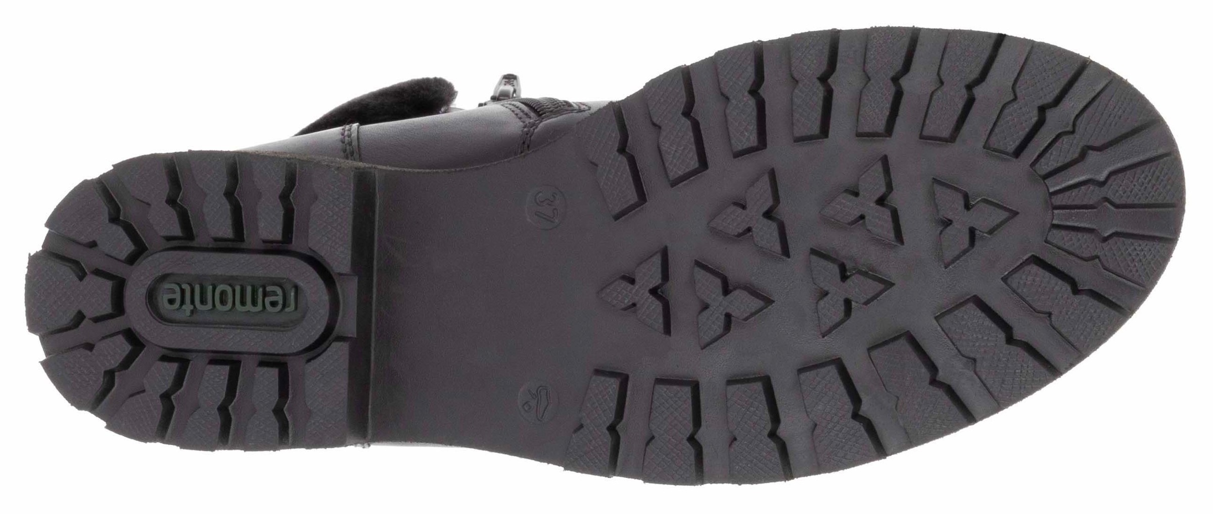 Remonte Winterboots, Blockabsatz, Winterstiefelette, Schnürstiefelette mit TEX-Membran