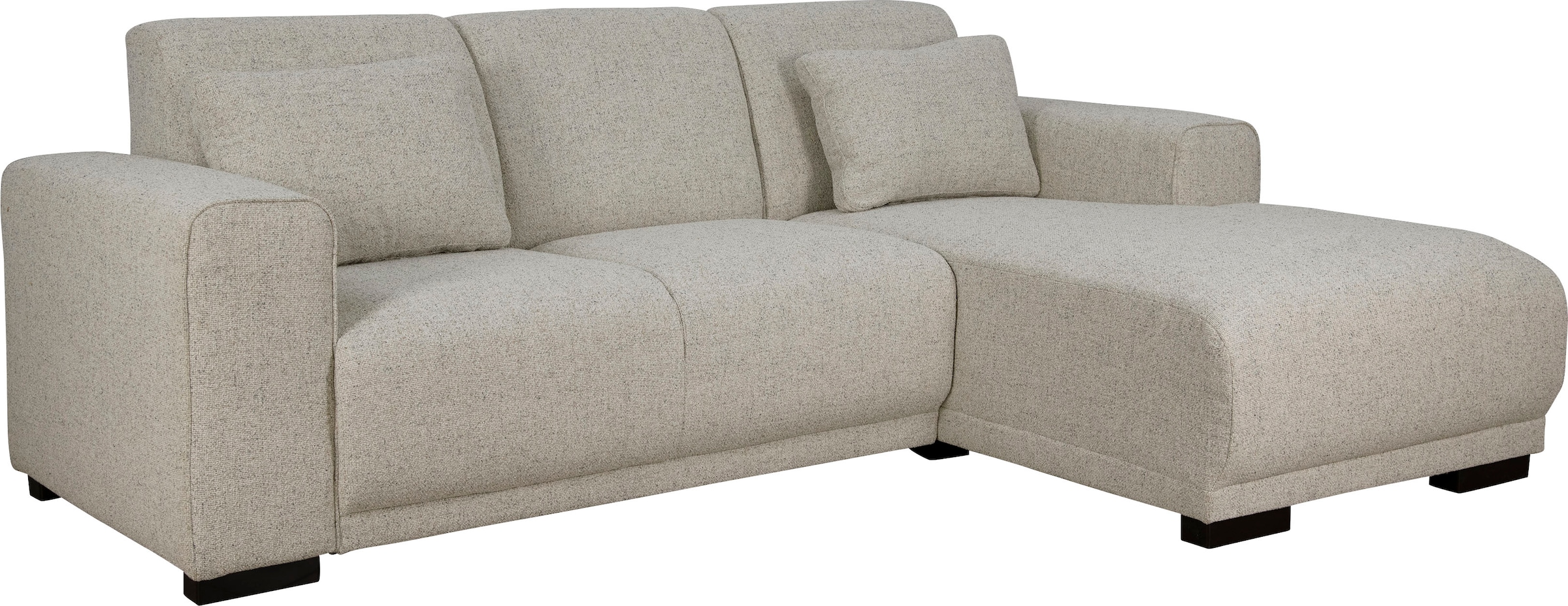 Home affaire Ecksofa »Bornholm incl. 2 Kissen, Stellmaße 234x162 cm L-Form«, Recamiere wahlweise links oder rechts bestellbar