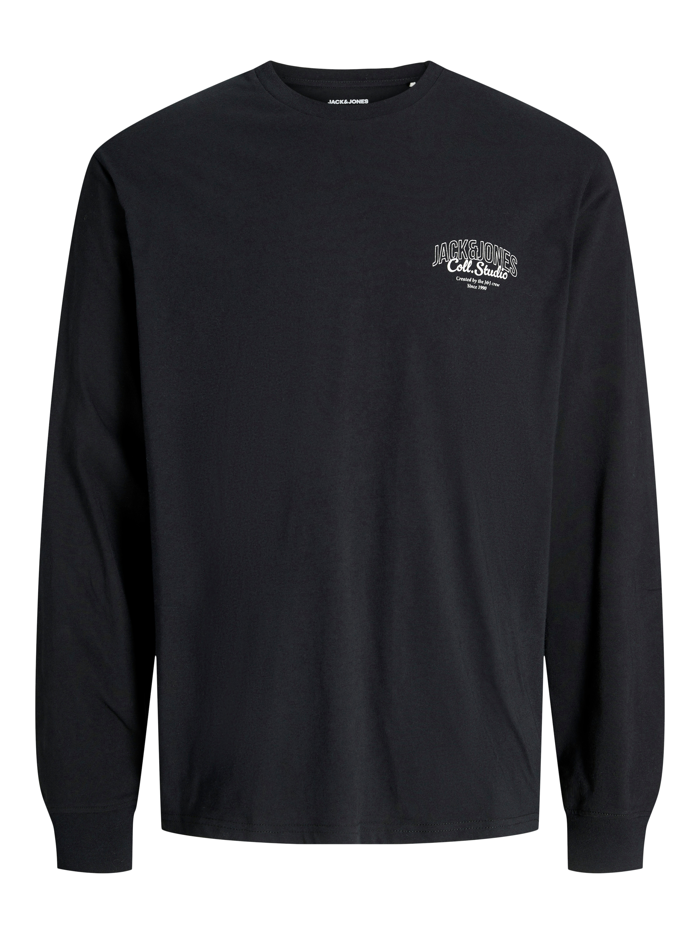 Jack & Jones Junior Langarmshirt »JJMAKOTO TEE LS CREW NECK 2PK JNR«, (Packung, 2 tlg.)
