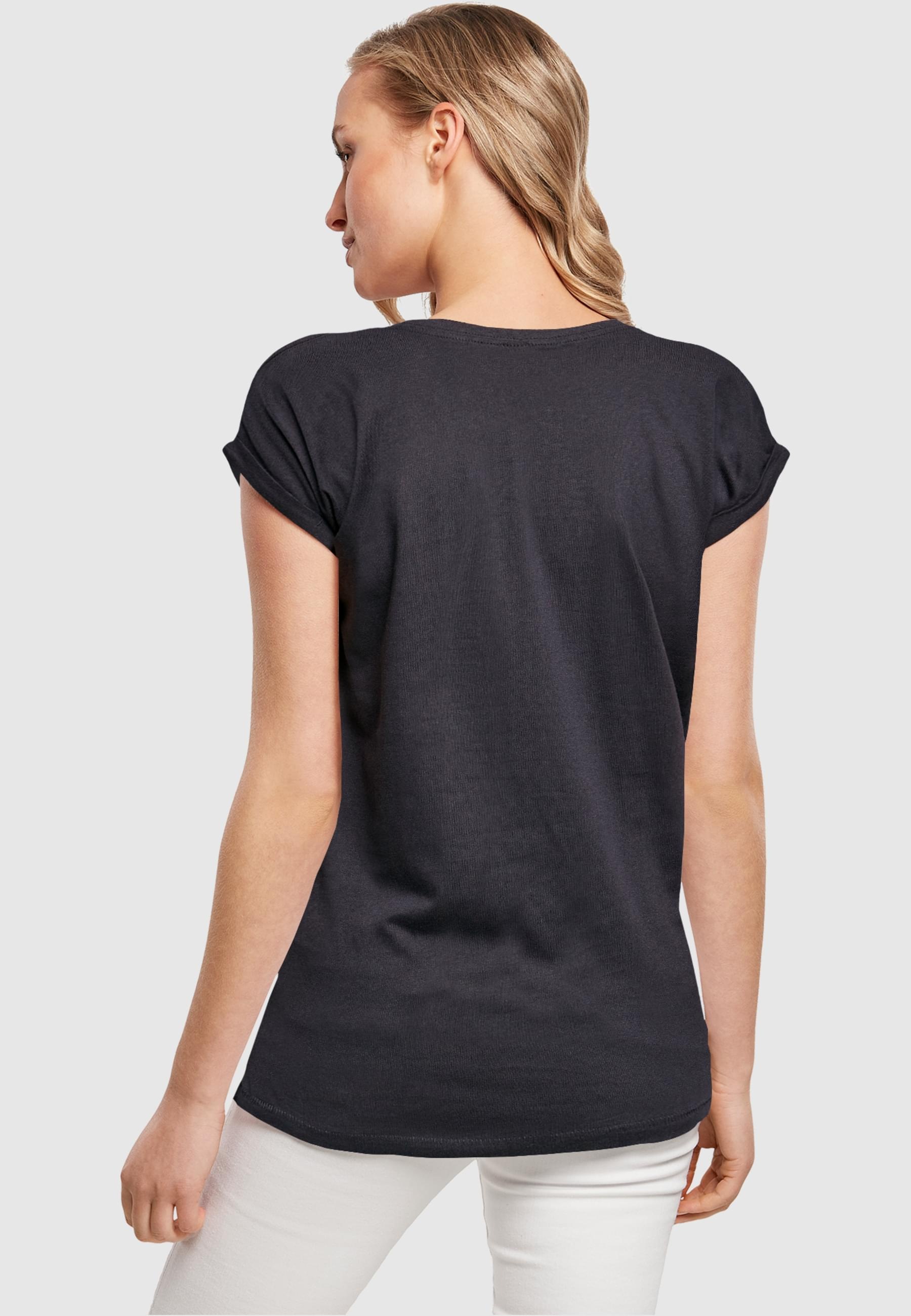 Merchcode T-Shirt »Merchcode Damen Ladies Berlin X Extended Shoulder Tee«, (1 tlg.)