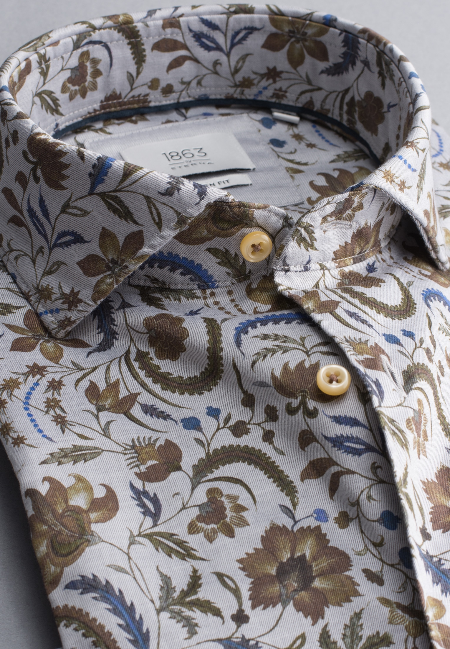 Eterna Langarmhemd »MODERN FIT«, EASY IRON (bügelleicht)