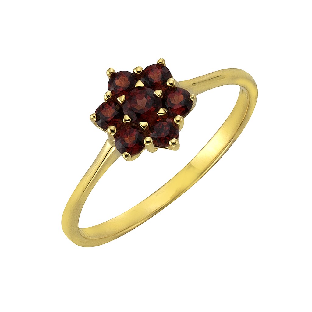 Fascination by Ellen K. Fingerring »333/- Gelbgold Granat«