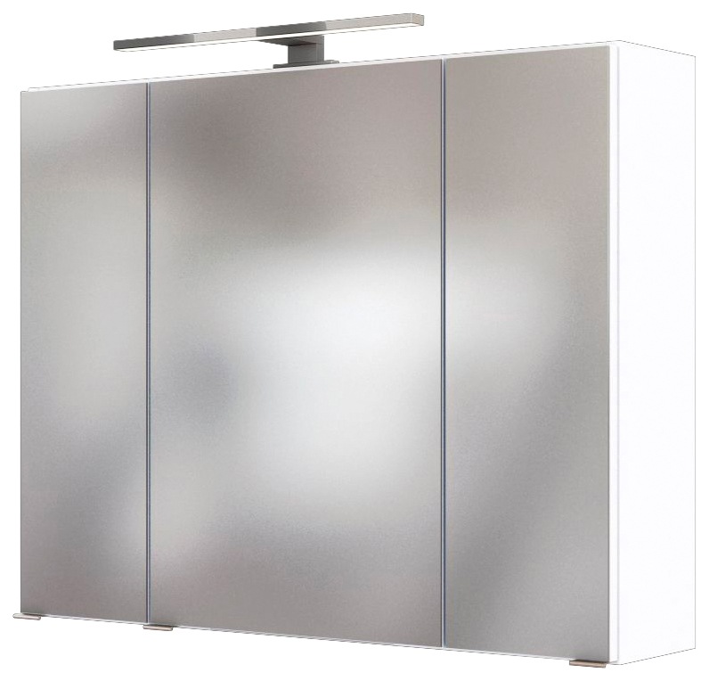 welltime Spiegelschrank "Malibu", Breite 80 cm, mit Spiegeltüren und Türend günstig online kaufen