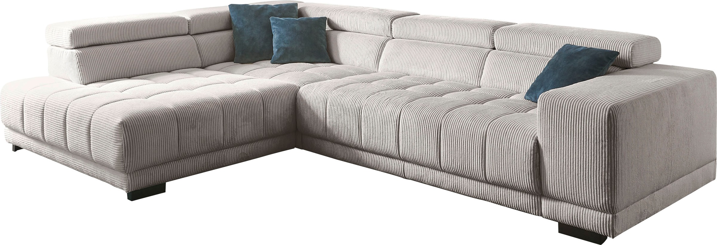 Die PlanBar Ecksofa "MP-IN15053 L-Form breiter Schenkel" wahlweise mit Kopf günstig online kaufen