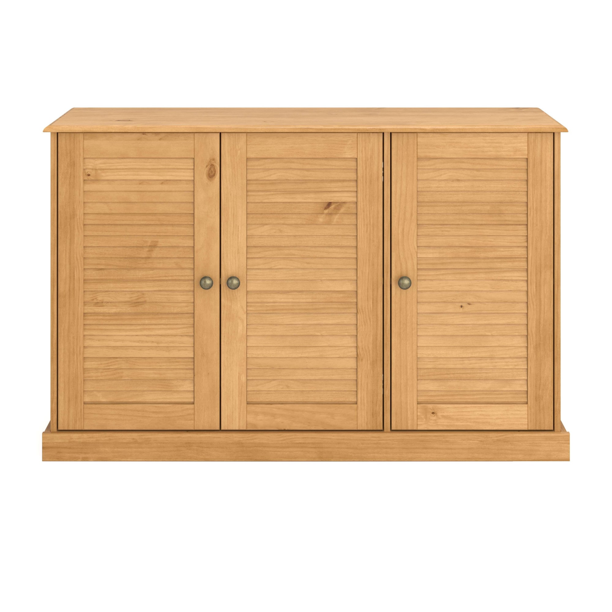 OTTO home Sideboard »Turia, mit Lamellentüren« Kommode aus massivem Kiefernholz, FSC®, Breite 125 cm