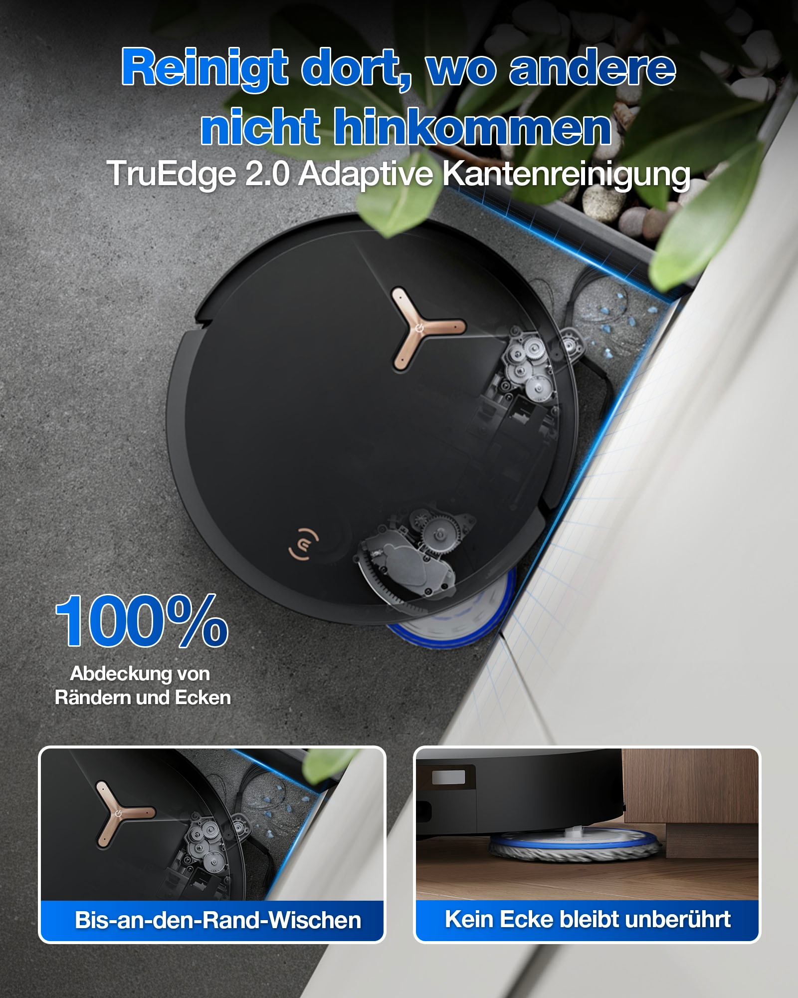 ECOVACS Nass-Trocken-Saugroboter »DEEBOT T50 MAX PRO OMNI Gen2«