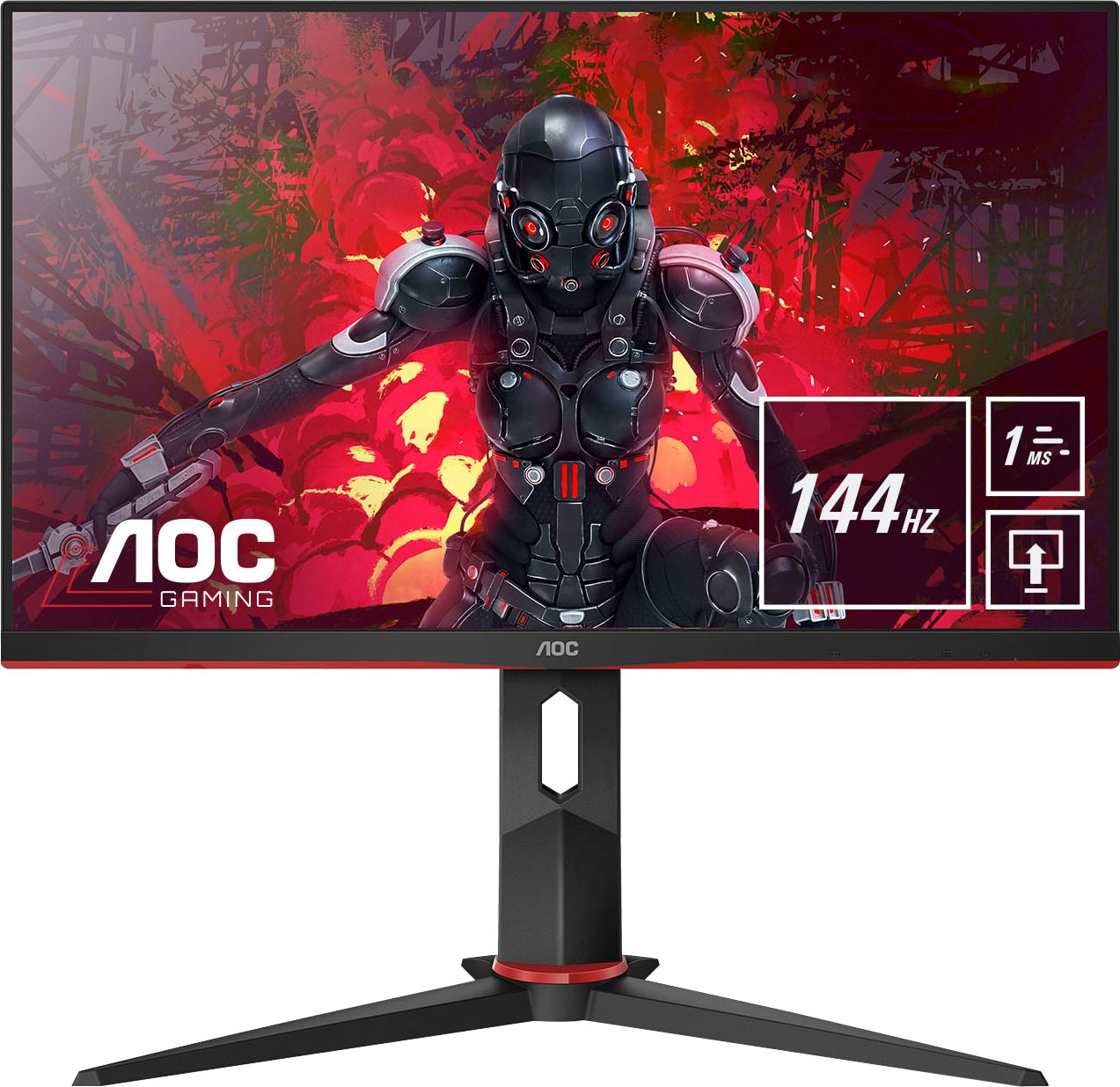 Gaming-Monitor »24G2ZU«, 60,4 cm/23,8 Zoll, 1920 x 1080 px, Full HD, 0,5 ms...