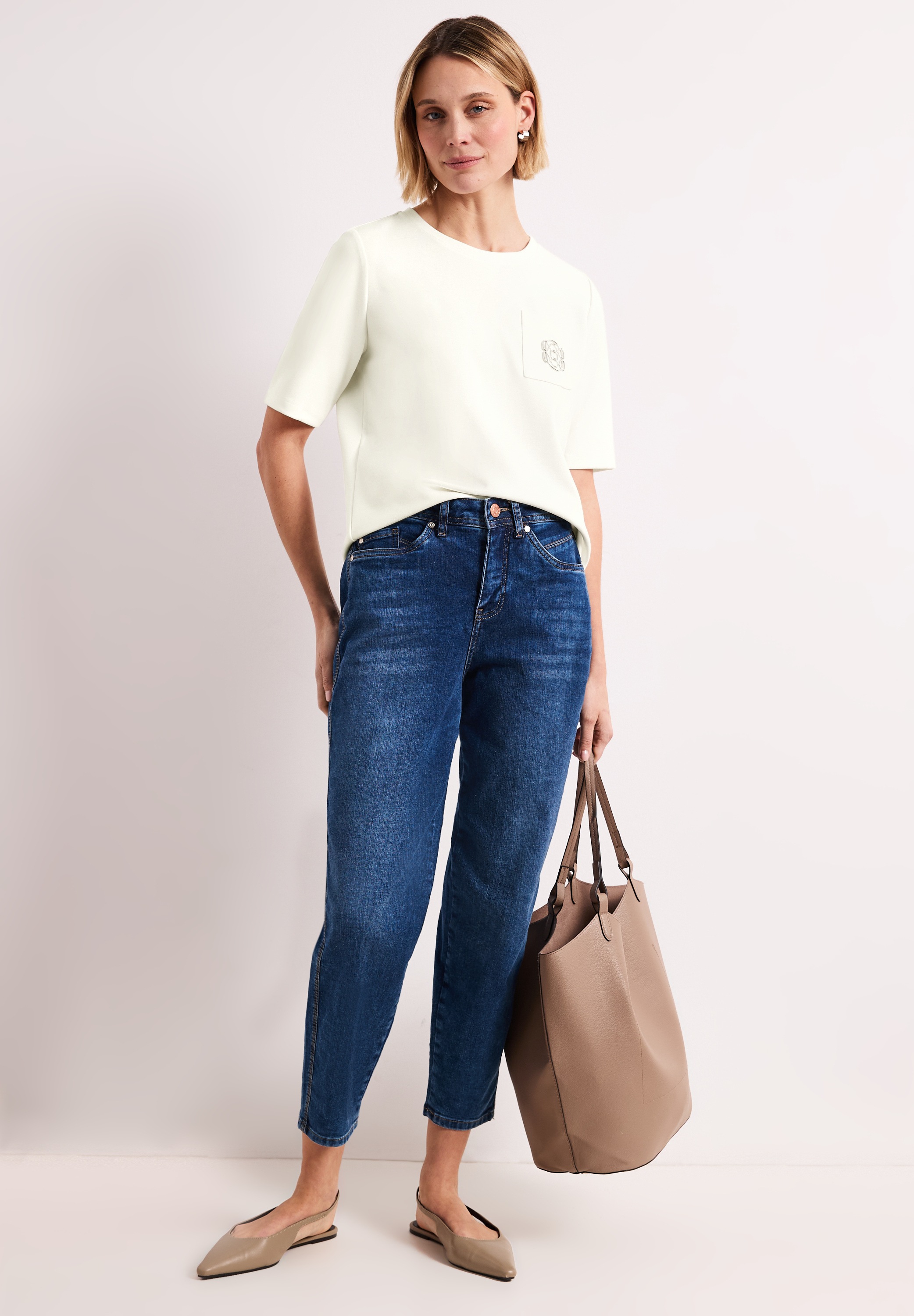 STREET ONE T-Shirt Rundhalsausschnitt