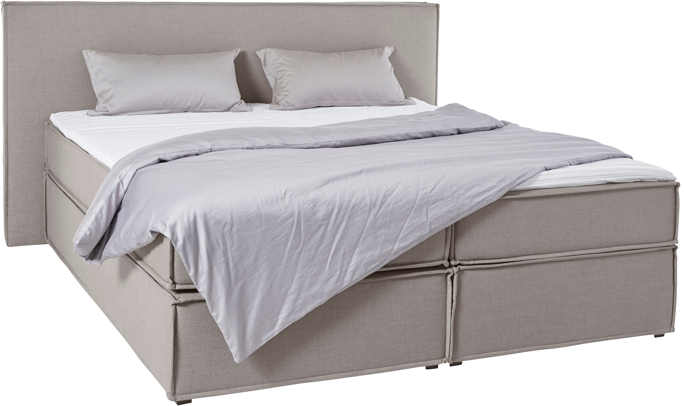 LeGer Home by Lena Gercke Boxspringbett "Yuma", incl. Topper, in 4 Breiten, günstig online kaufen