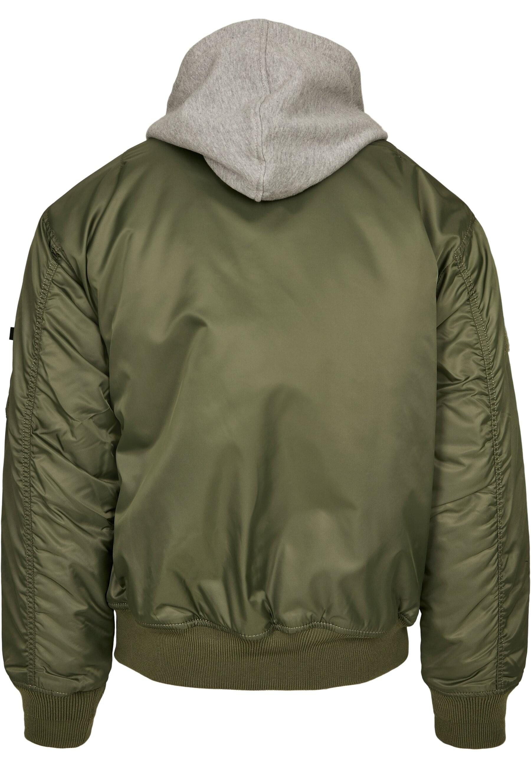Brandit Anorak »Brandit Herren Hooded MA1 Bomber Jacket«, (1 St.), mit Kapuze