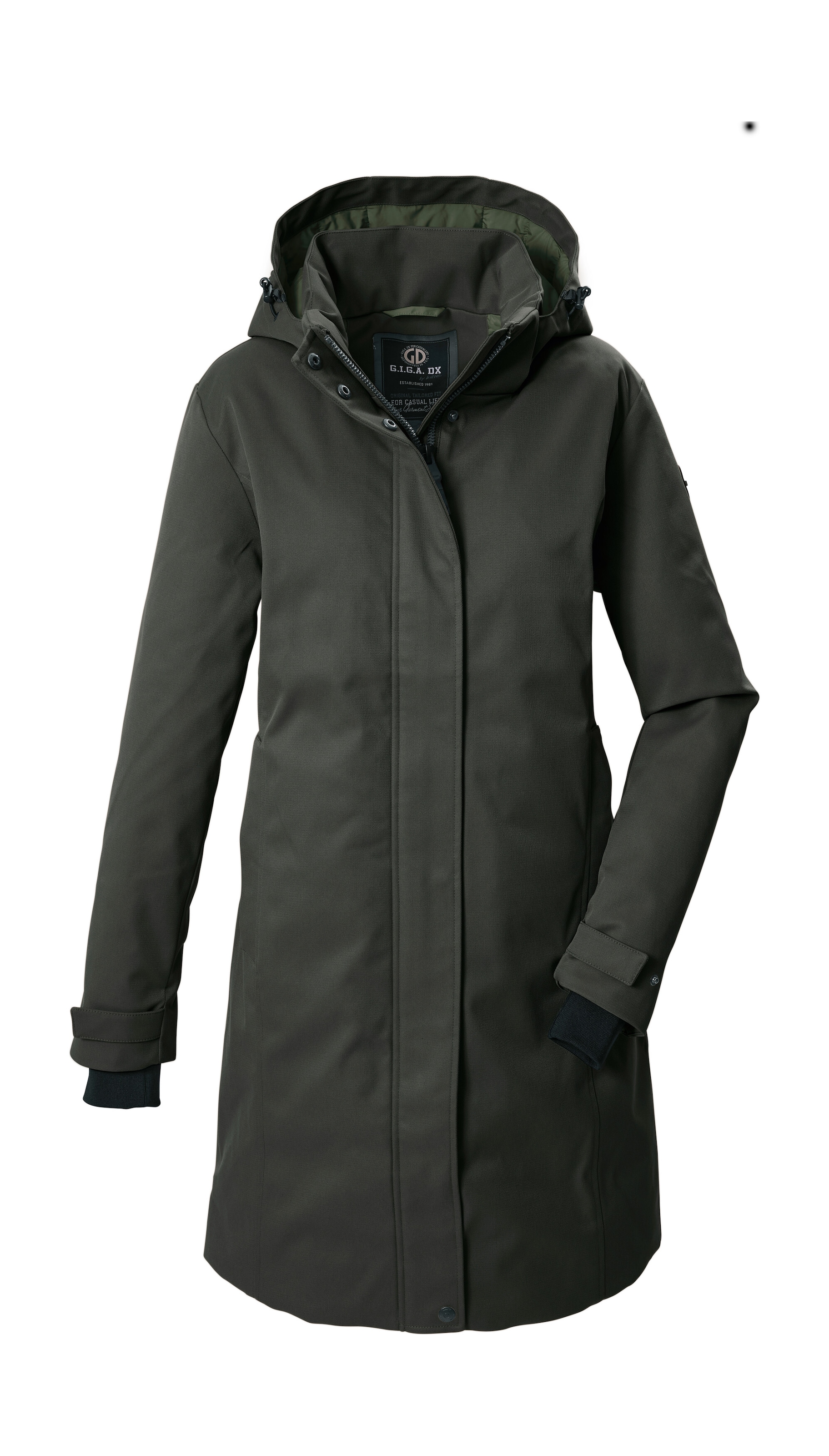 G.I.G.A. DX by killtec Parka "GW 60 WMN PRK" Winddichter, wasserabweisender Damenparka mit abnehmbarer Kapuze