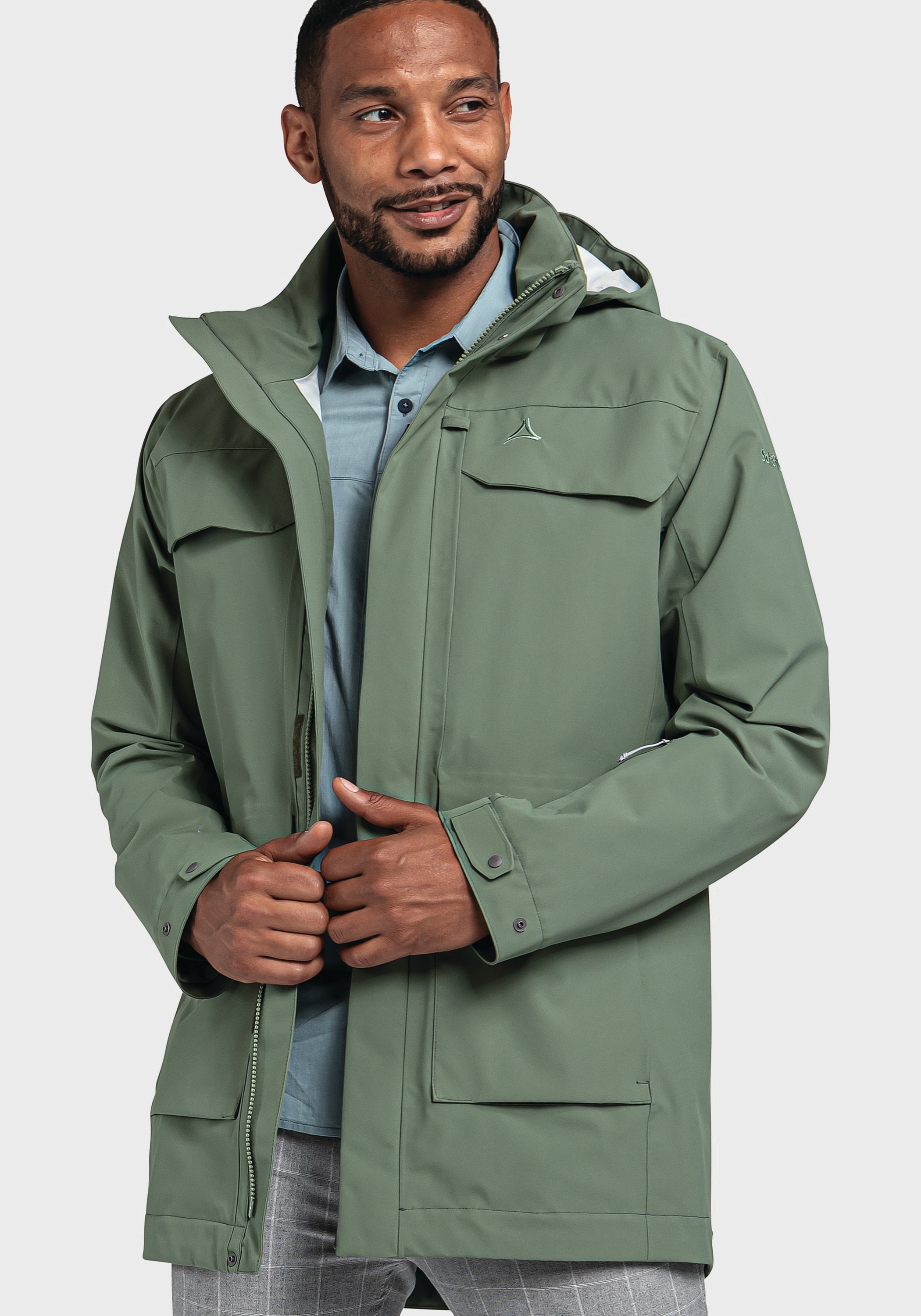 Schöffel Outdoorjacke »Jacket Geneva M«, mit Kapuze