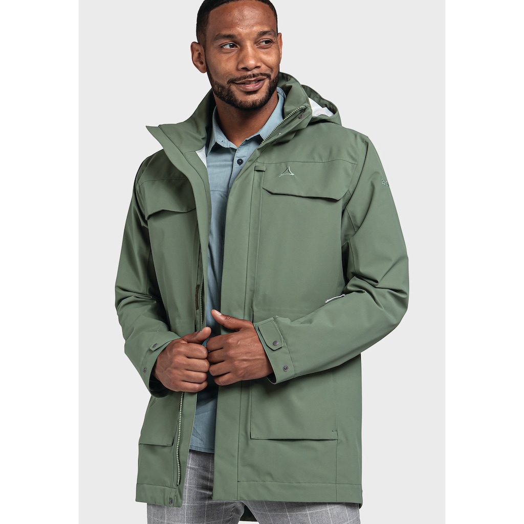 Schöffel Outdoorjacke »Jacket Geneva M«, mit Kapuze