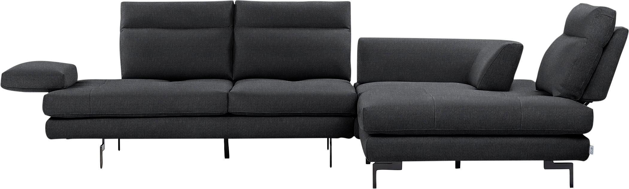 CALIA ITALIA Ecksofa "Toby Wing, Komfortsofa mit Sitzkomfort der Extraklass günstig online kaufen