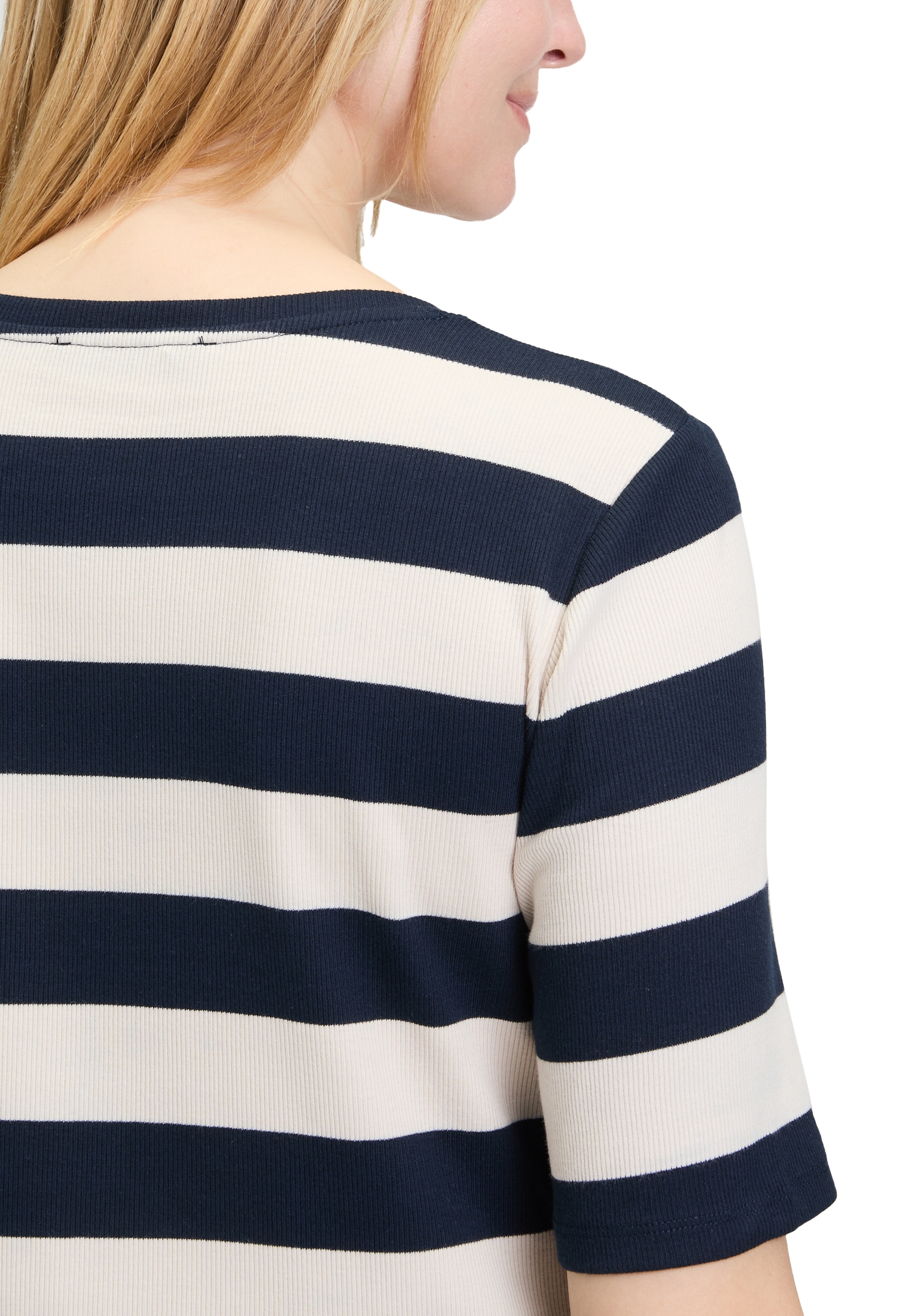 Betty Barclay Kurzarmshirt »Betty Barclay Basic Shirt mit Rippenstruktur«, (1 tlg.)