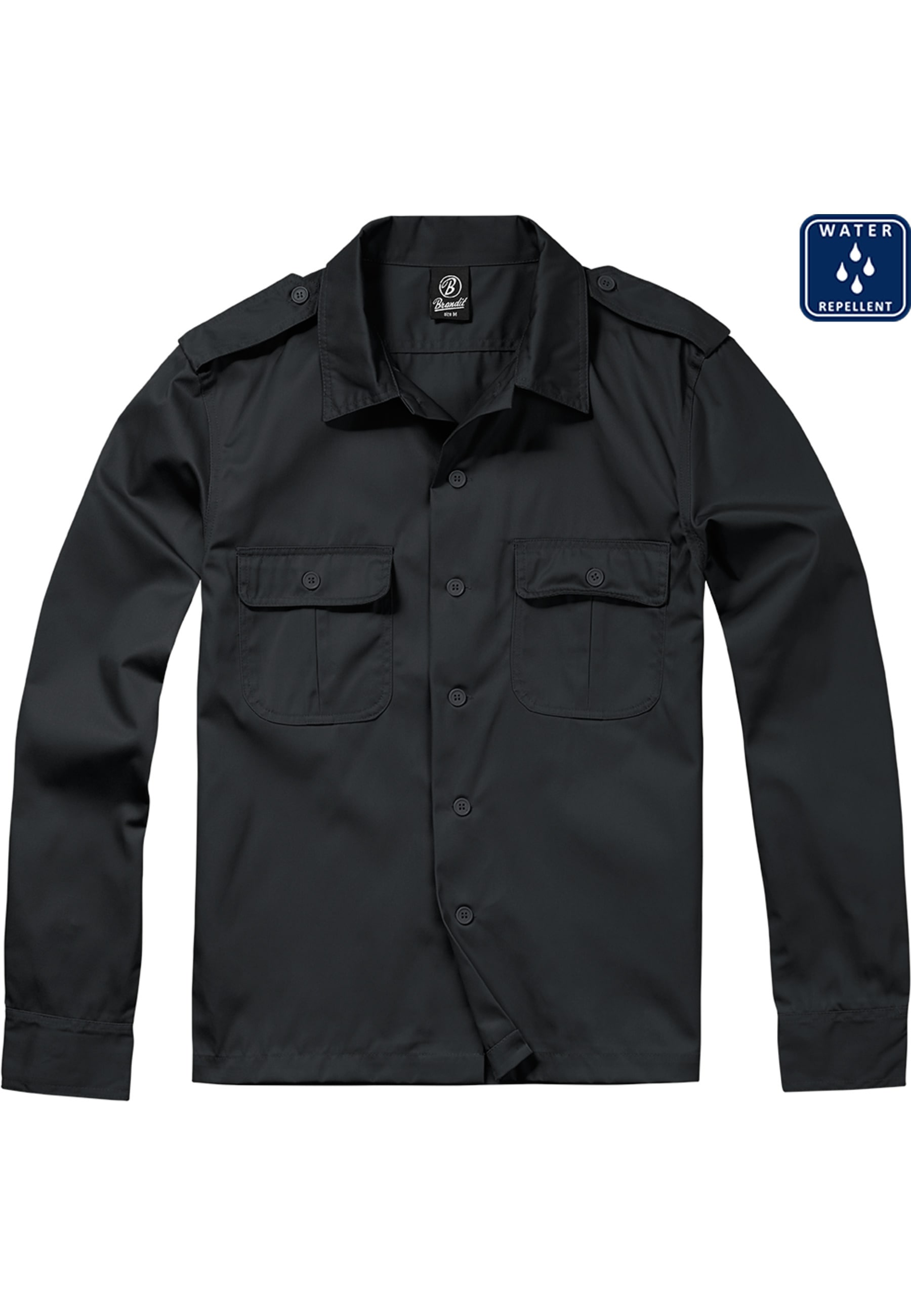 Brandit Langarmhemd "Brandit Herren US Shirt" 1 Stk.