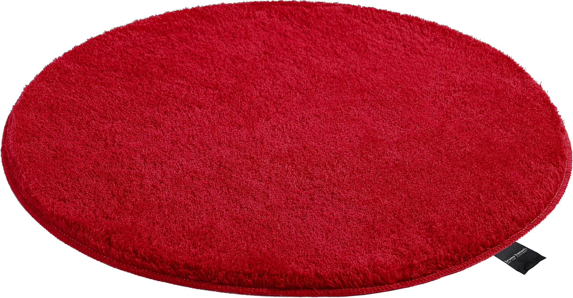 Bruno Banani Badematte »Lana, Badvorleger, Badezimmer Teppich«, rutschhemmend beschichtet, fußbodenheizungsgeeignet-schnell trocknend-strapazierfähig, Badteppich, Badematten, unifarben, auch als 3 teiliges Set & rund