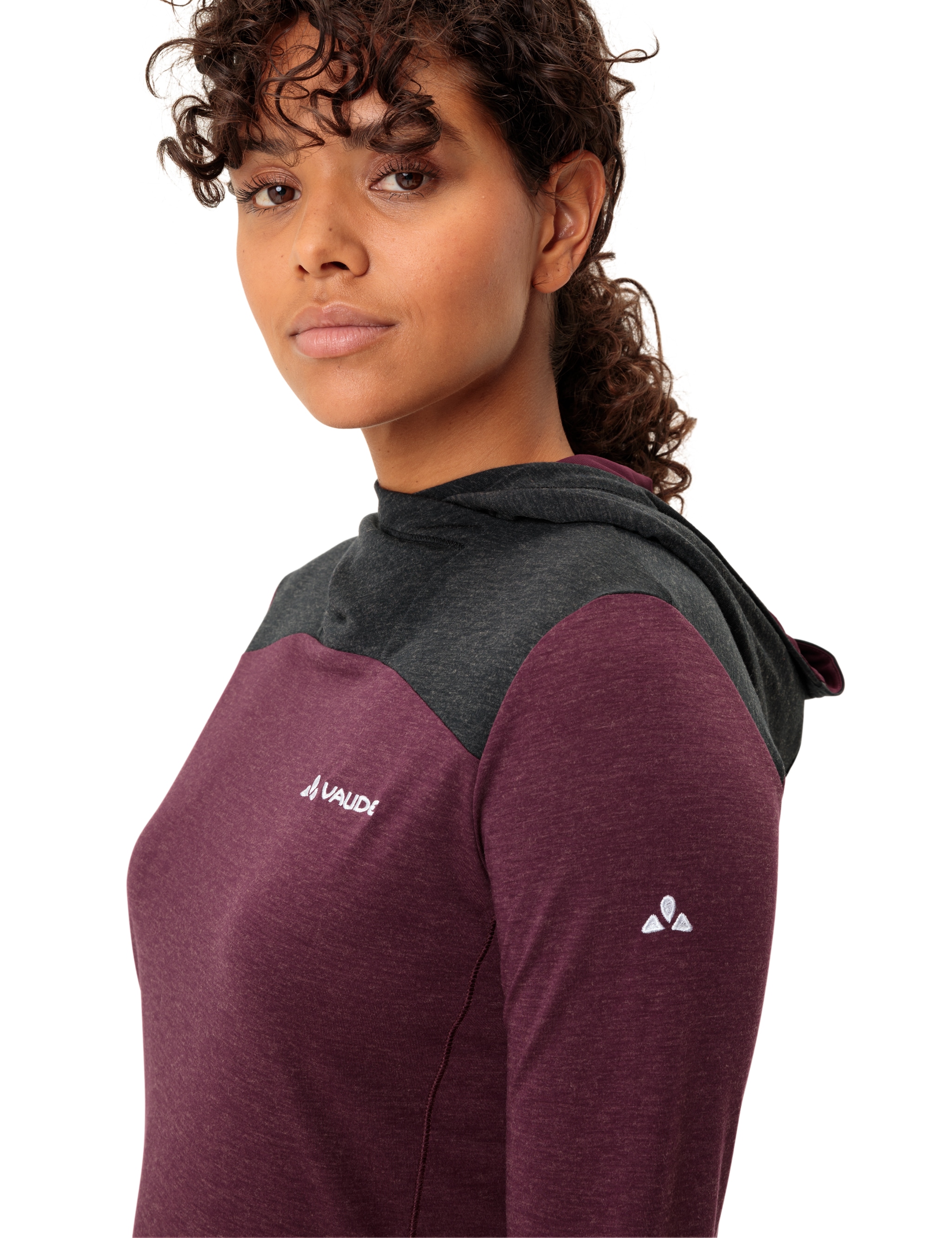 VAUDE Funktionsshirt »WOMEN'S TREMALZO LS SHIRT«, (1 tlg.), Rückentasche mit gewendetem Reißverschluss