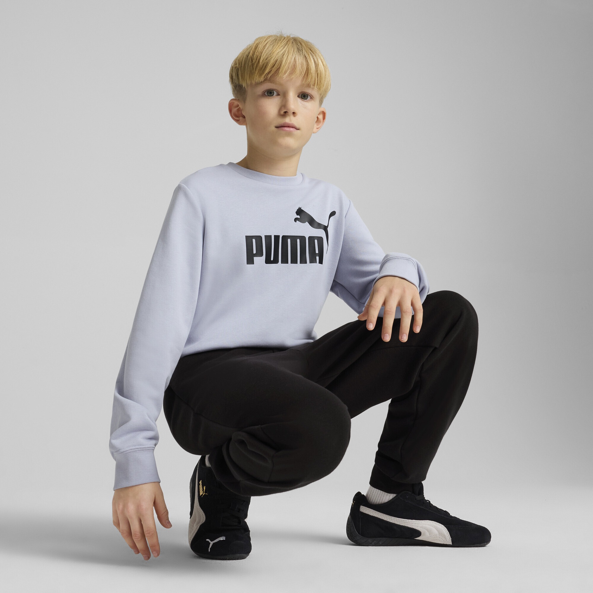 PUMA Jogginganzug »Essentials No. 1 Logo Crew Trainingsanzug Jungen«