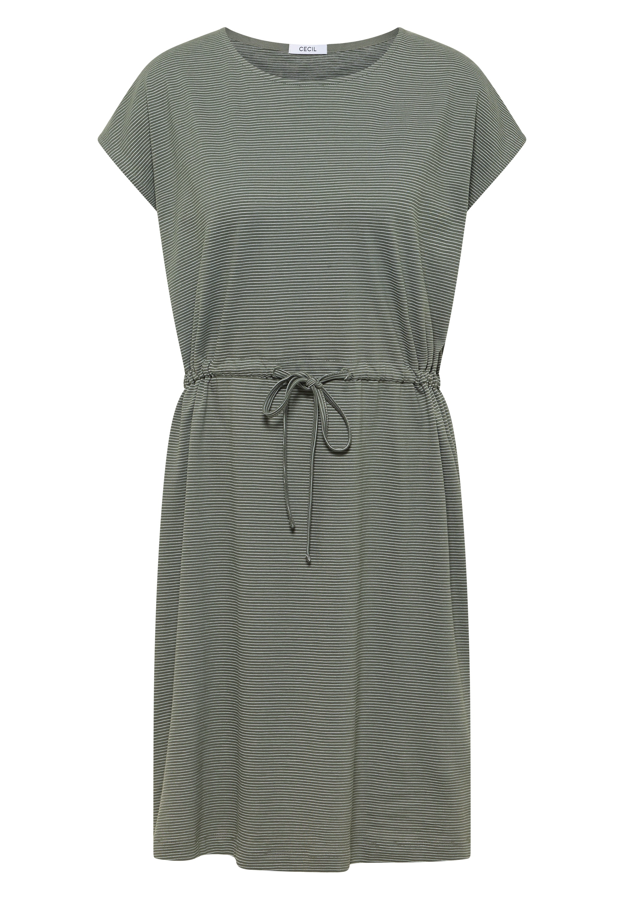 Cecil Jerseykleid Ohne Taschen mit Rundhalsausschnitt