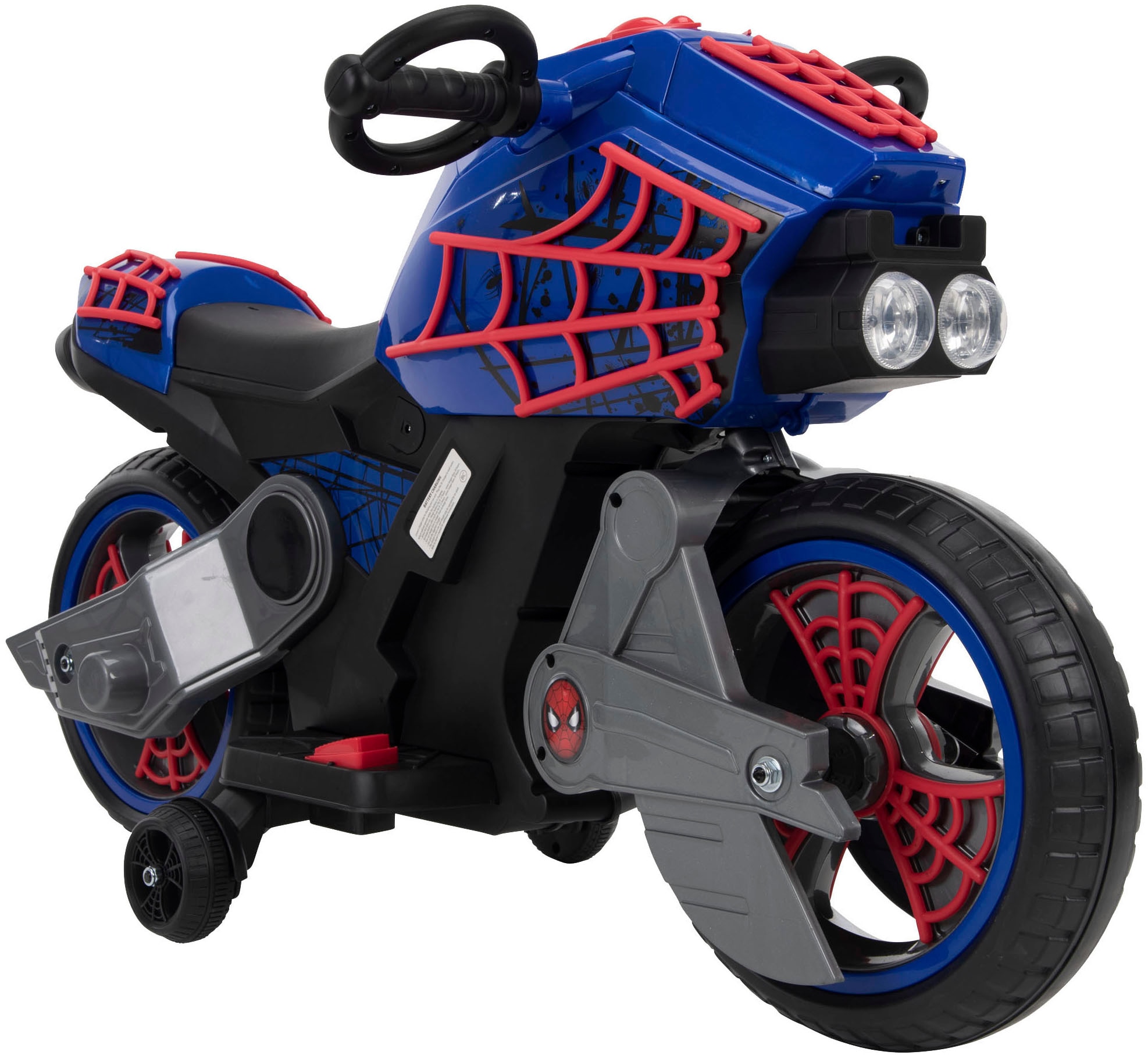 Huffy Elektro-Kindermotorrad »Marvel Spider-Man Aufsitz-Motorrad für Kinder mit 7.2V-Batterie« ab 3 Jahren bis 30 kg