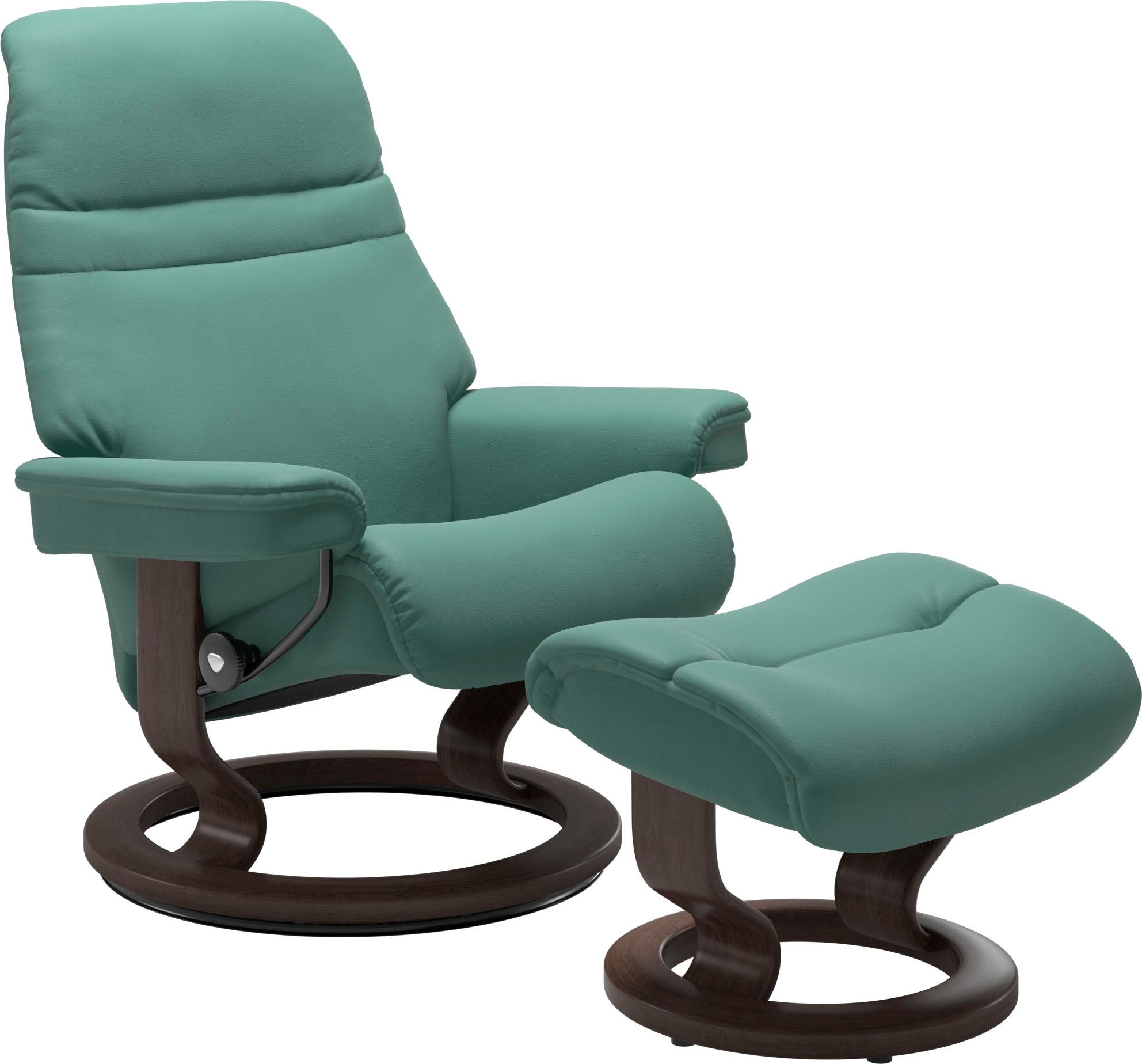 Stressless Relaxsessel "Sunrise" Set, Relaxsessel mit Hocker, mit Classic B günstig online kaufen