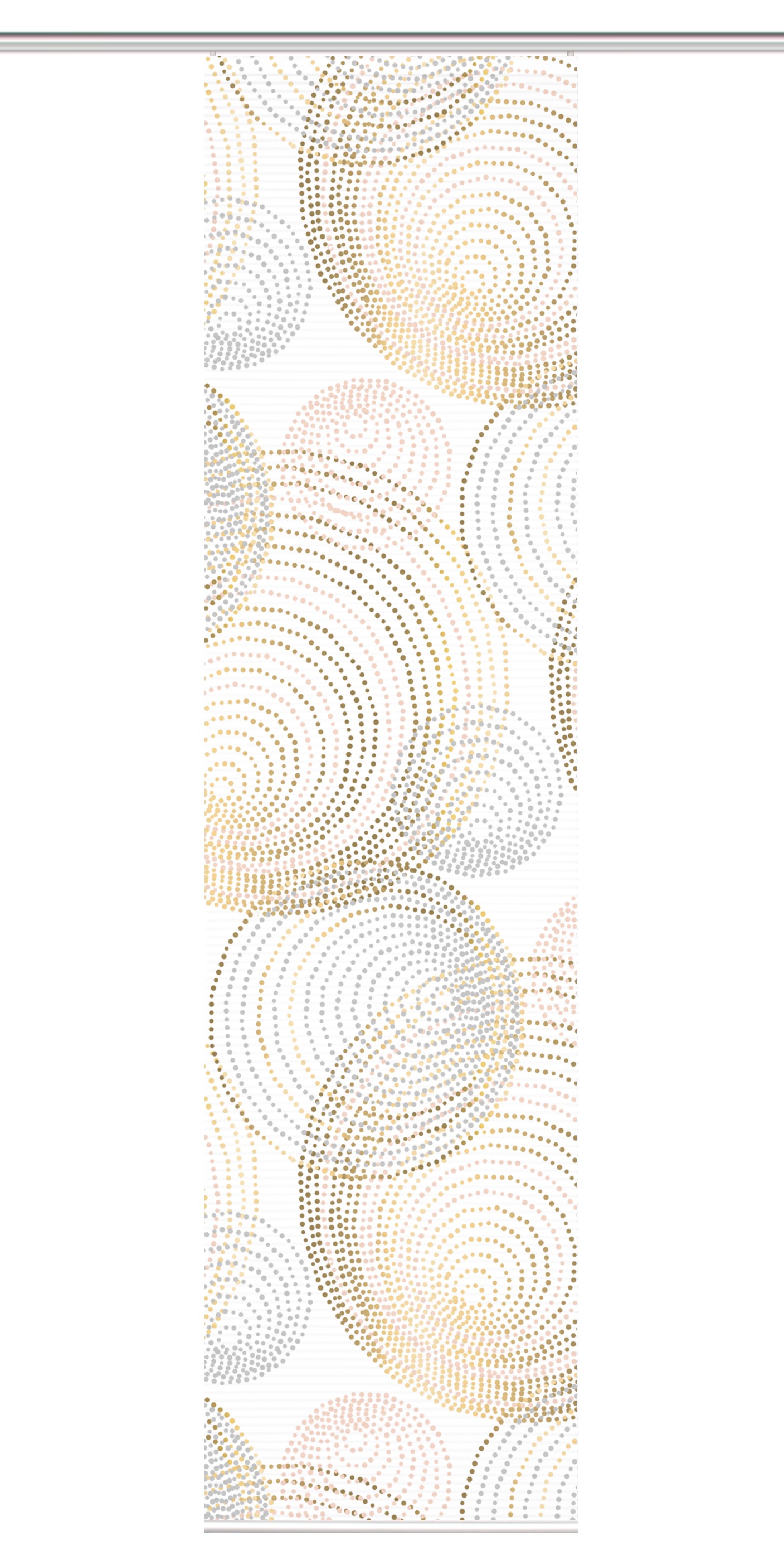 Thumbnail - HOME in green Schiebegardine "SPIRO" Paneelwagen 1 Stk. tlg. DIGITALBEDRUCKT, BAMBUSOPTIK RECYCELT