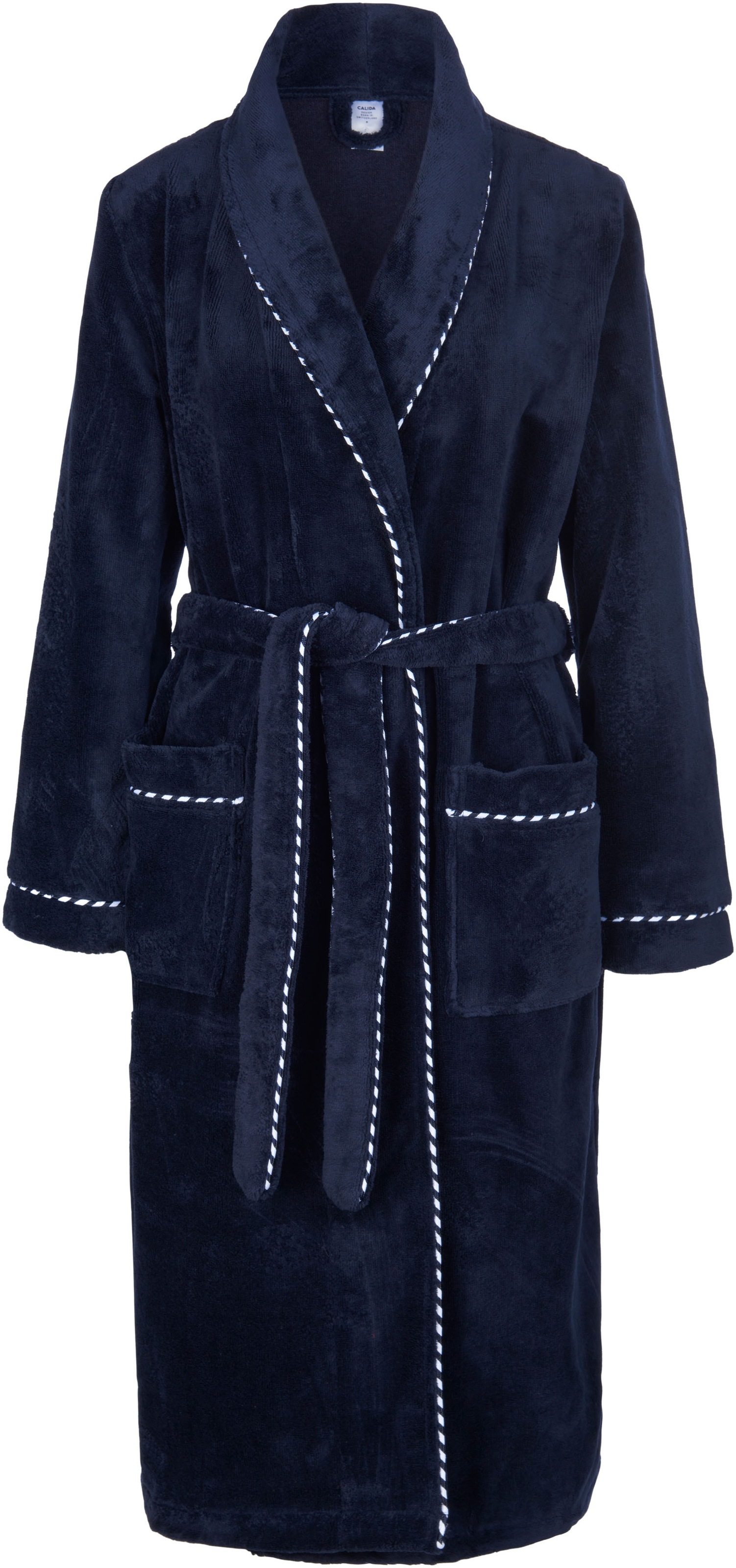 CALIDA Damenbademantel "Cosy Shower", 2 mit Schalkragen ca. 120 cm lang, Fr günstig online kaufen