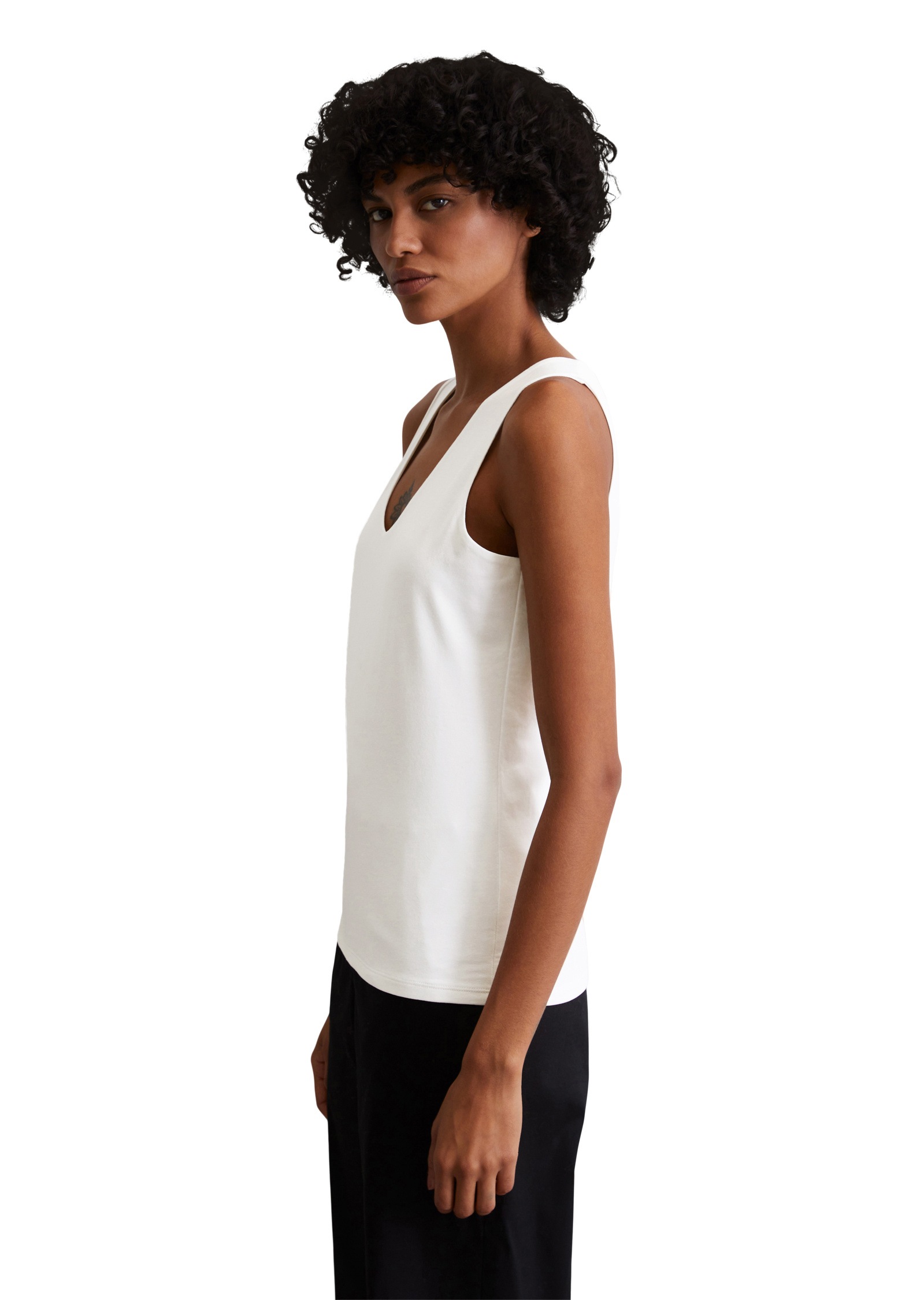 Marc O'Polo T-Shirt »aus Organic-Cotton-Stretch-Jersey«