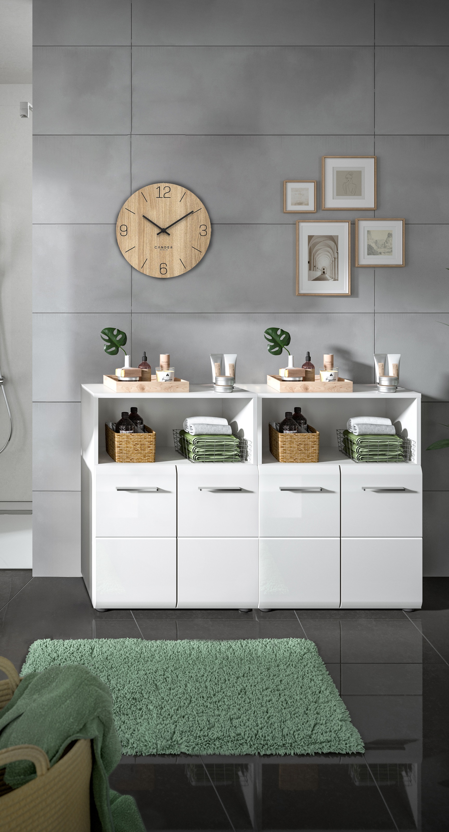 INOSIGN Badmöbel-Set "FLORENZ, TOPSELLER, 2-teilige Badkombination, hochwer günstig online kaufen