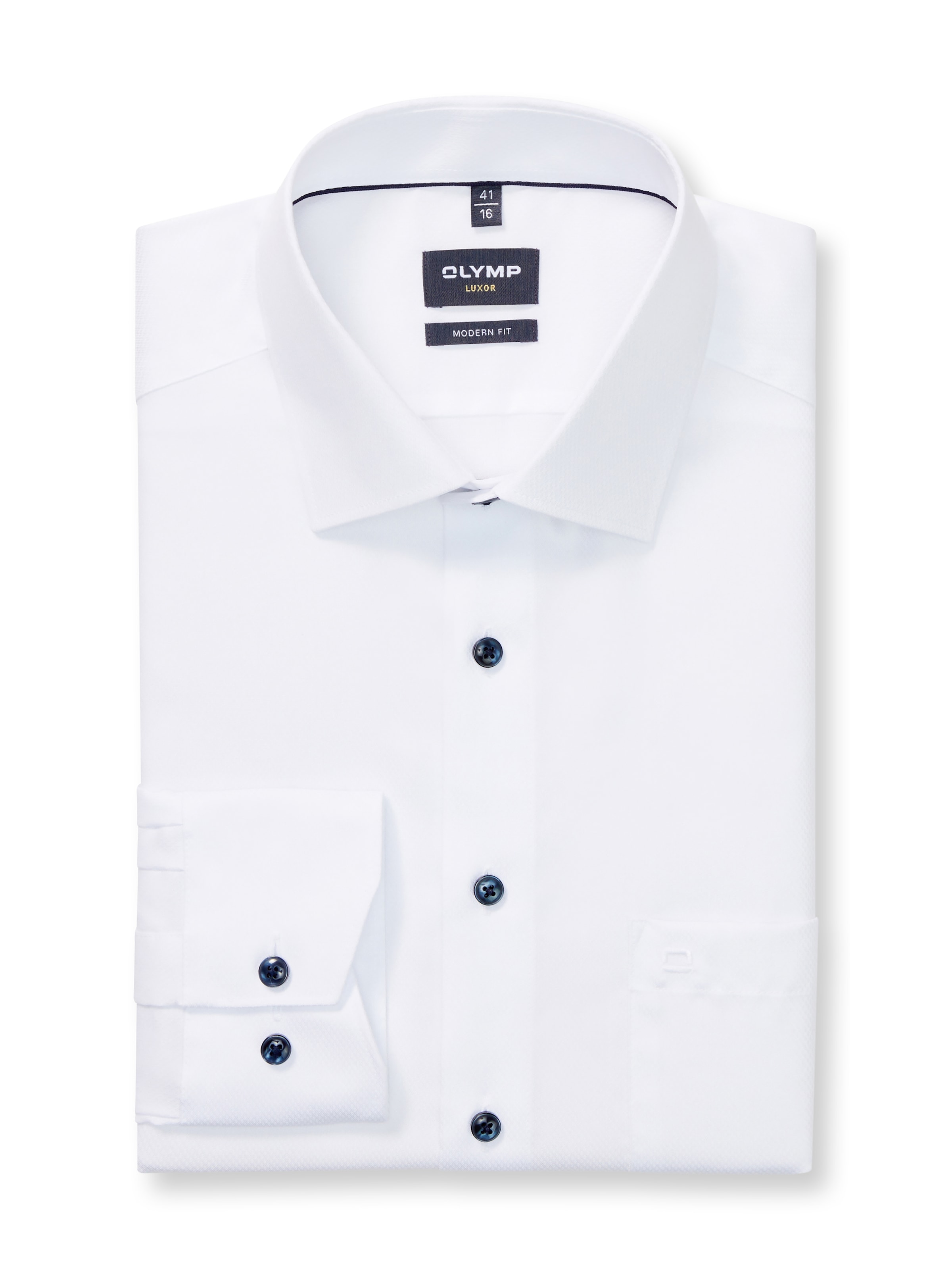 OLYMP Businesshemd "Luxor", feine Struktur, Modern Fit, New Kentkragen günstig online kaufen