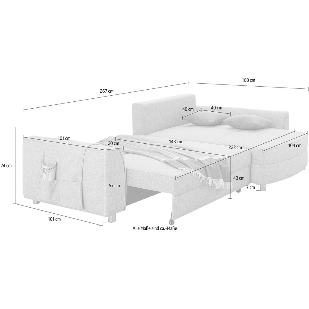 Jockenhöfer Gruppe Ecksofa »Trevi«