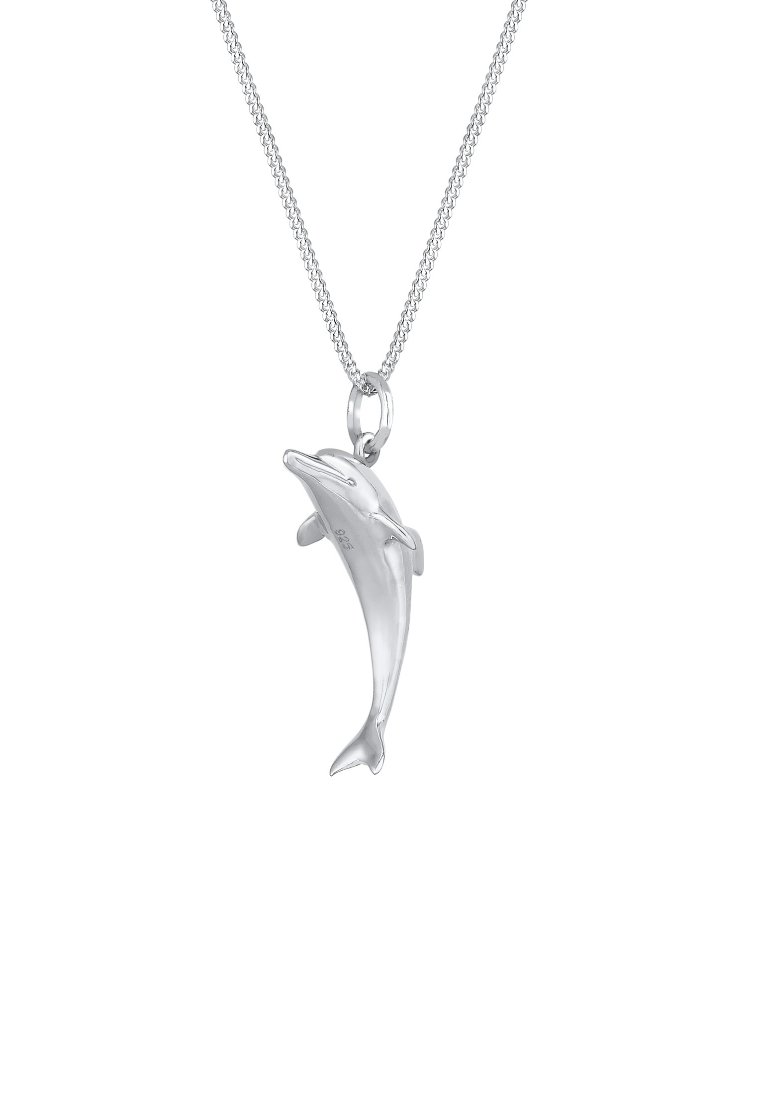 Elli Kette mit Anhänger »Halskette Anhänger Delphin 925 Sterling Silber«