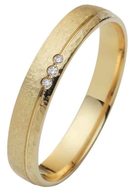 Firetti Trauring »Schmuck Geschenk Gold 750 Hochzeit Ehering "LIEBE"«, Made in Germany, wahlweise mit oder ohne Brillanten