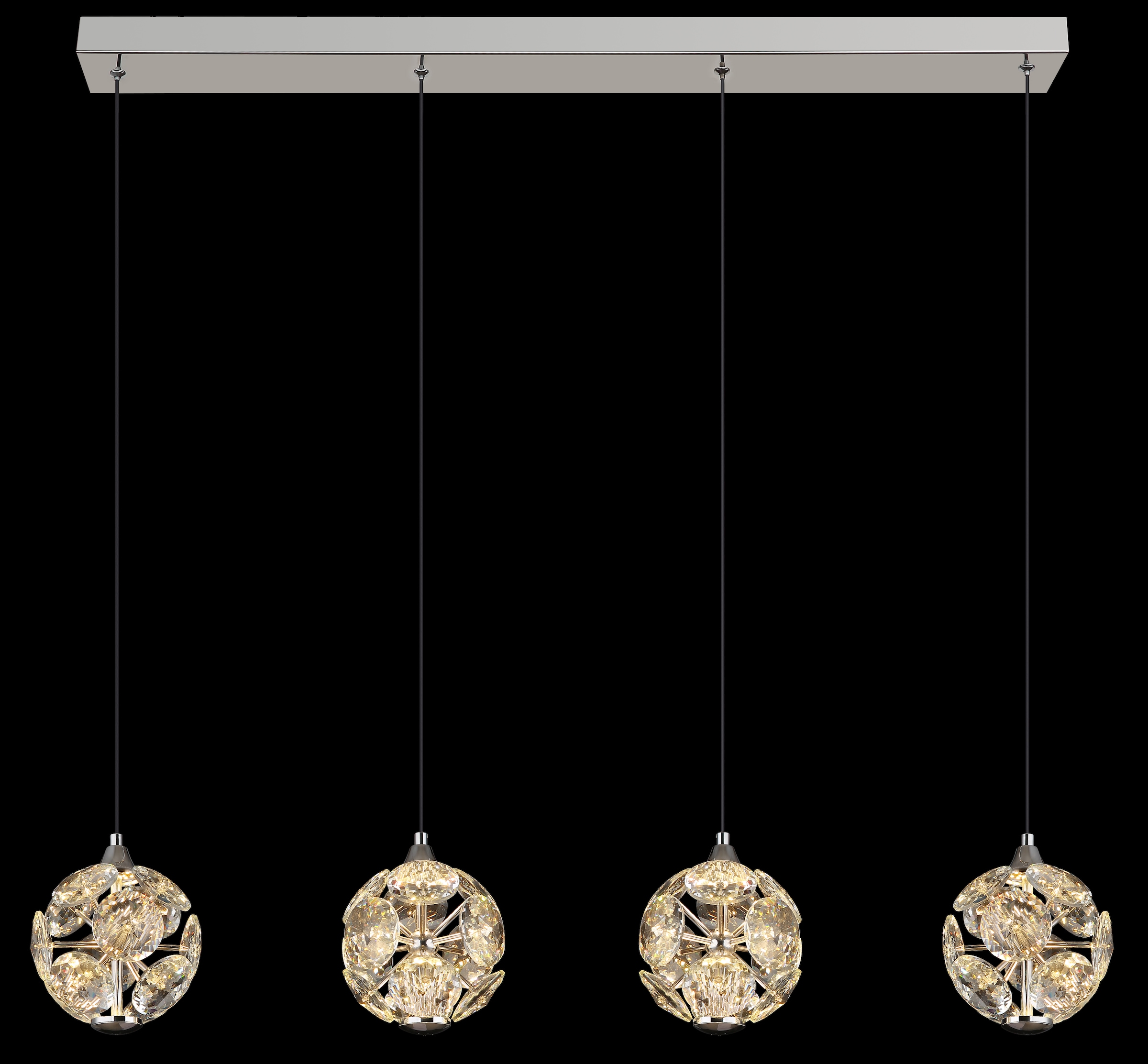 GLOBO LIGHTING Hängeleuchte »VIRINA« LED-Modul 1 Stk. Warmweiß Hängelampe Esszimmer-Leuchte Esstischleuchte Wohnzimmer