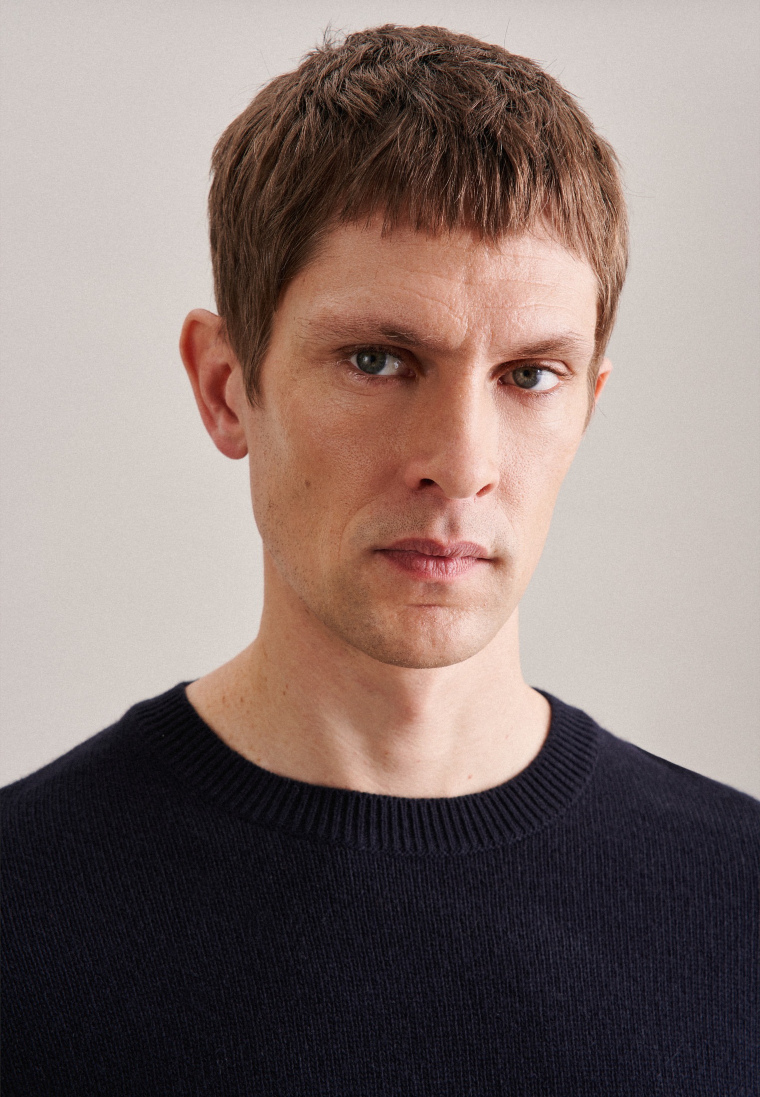 Thumbnail - seidensticker "Regular" Langarm Rundhals Uni