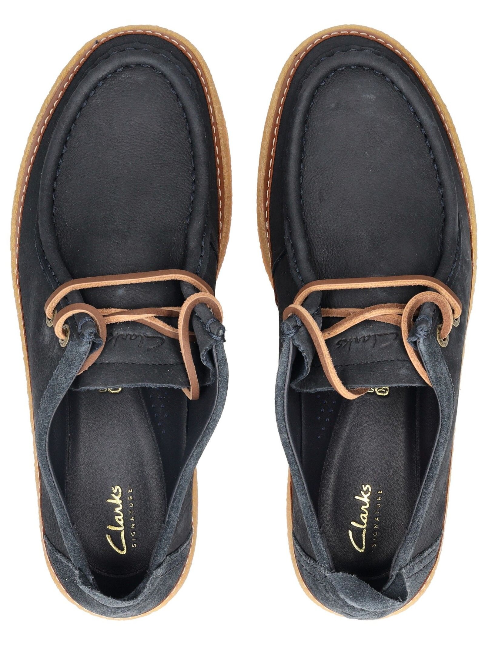 Clarks Schnürschuh »Clarks Halbschuhe Nubukleder«