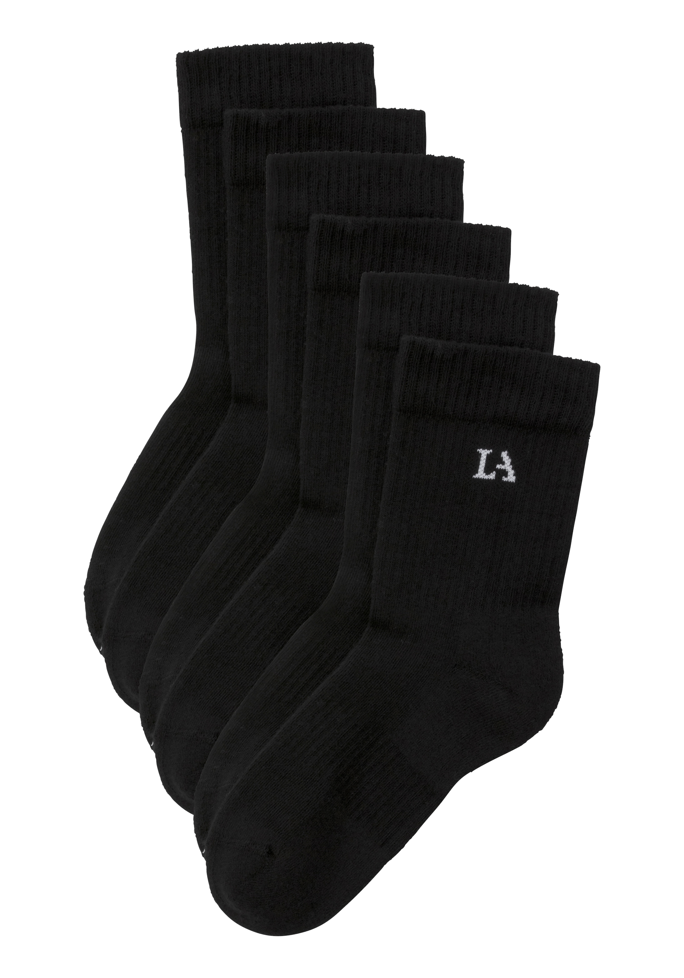 LASCANA ACTIVE Tennissocken, (Packung), mit Frotteé